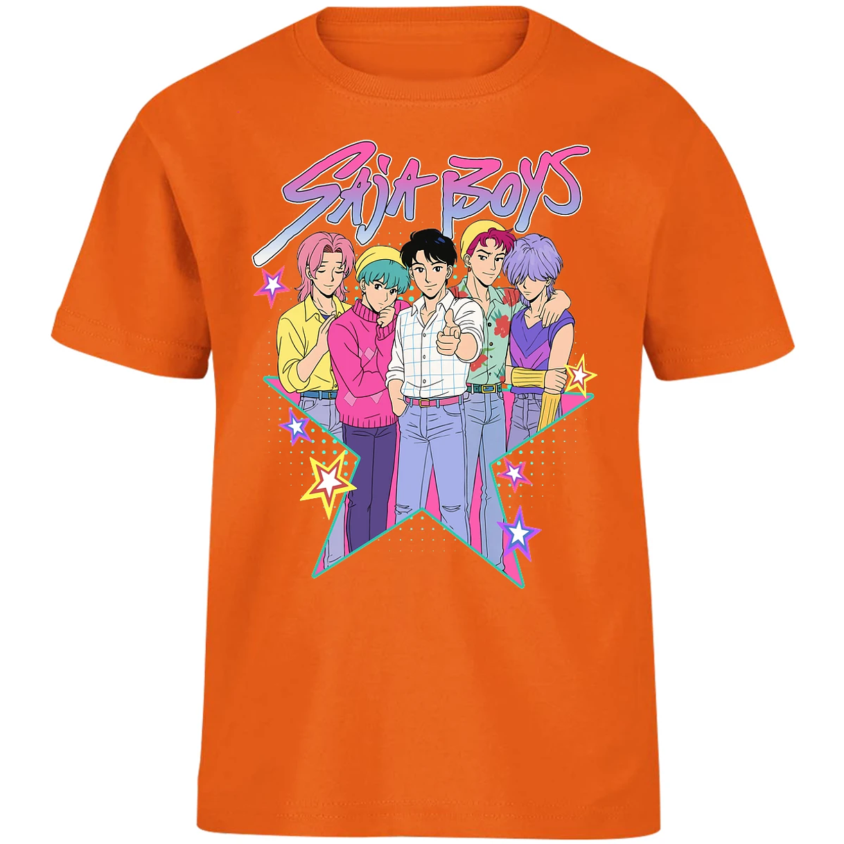 Playera Demon Hunters Saja Boys 016 para Niño 2