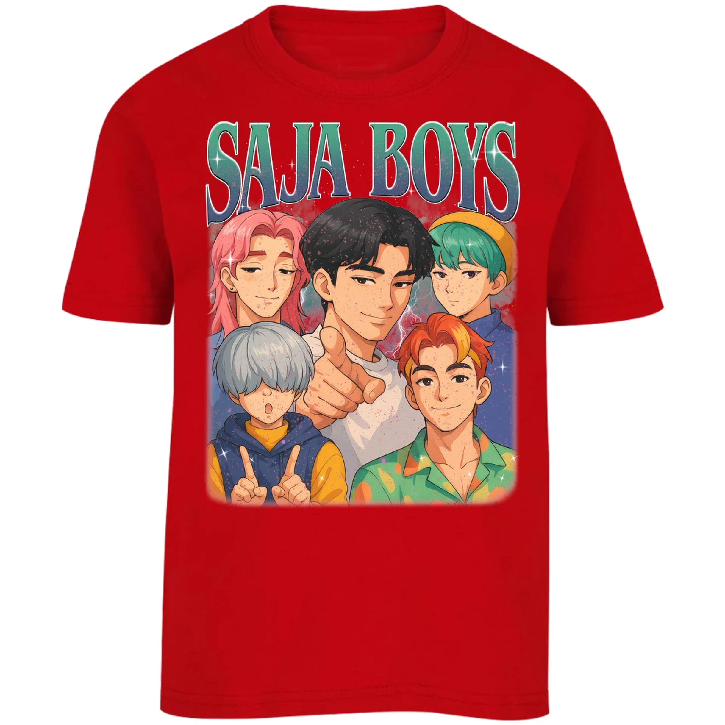 Playera Demon Hunters Saja Boys 014 para Niño 13