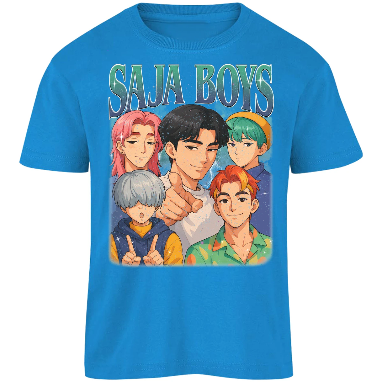 Playera Demon Hunters Saja Boys 014 para Niño 14