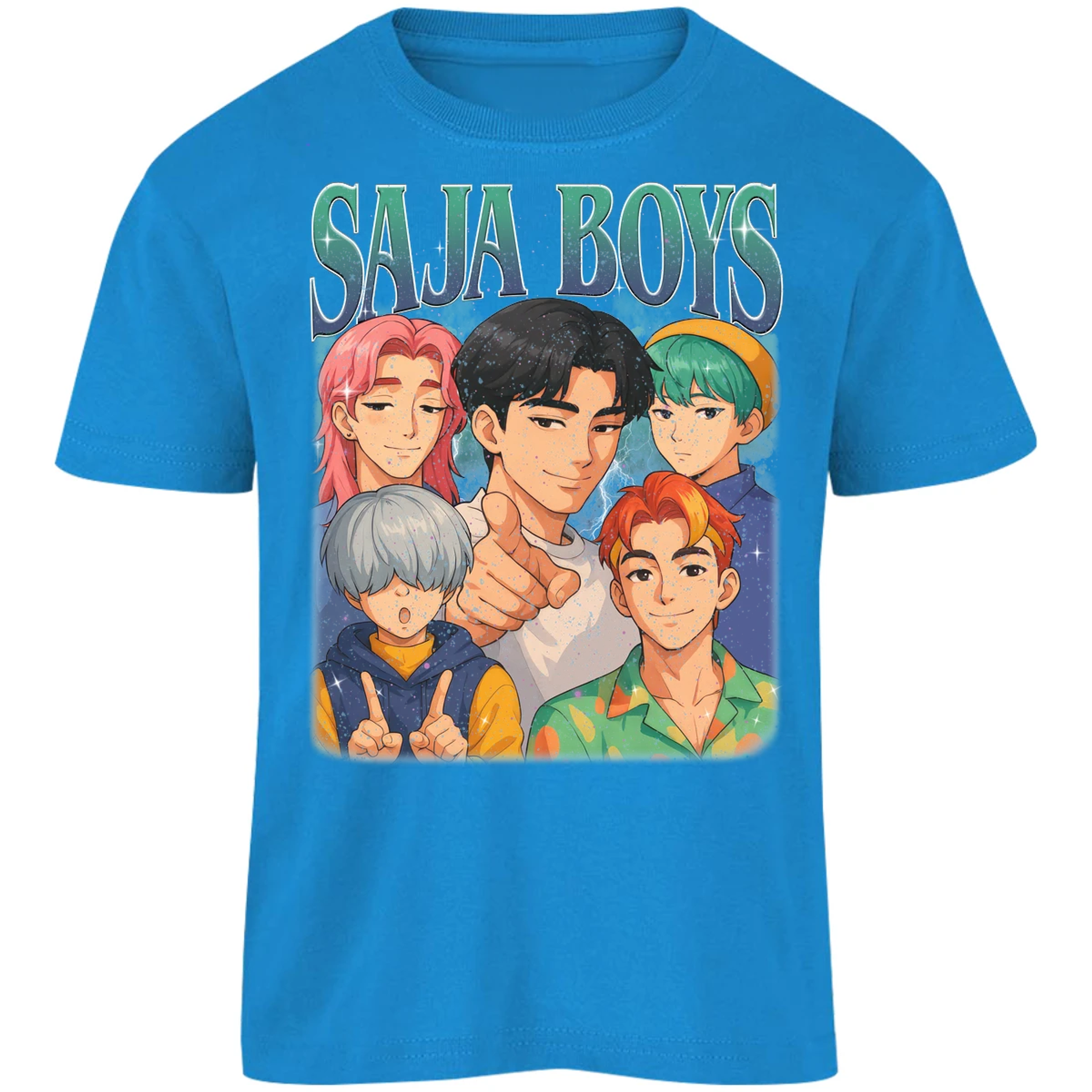 Playera Demon Hunters Saja Boys 014 para Niño 14