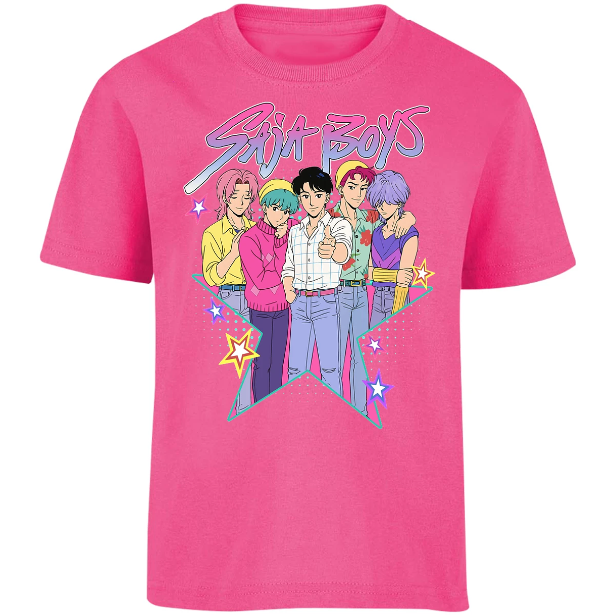 Playera Demon Hunters Saja Boys 016 para Niño 4