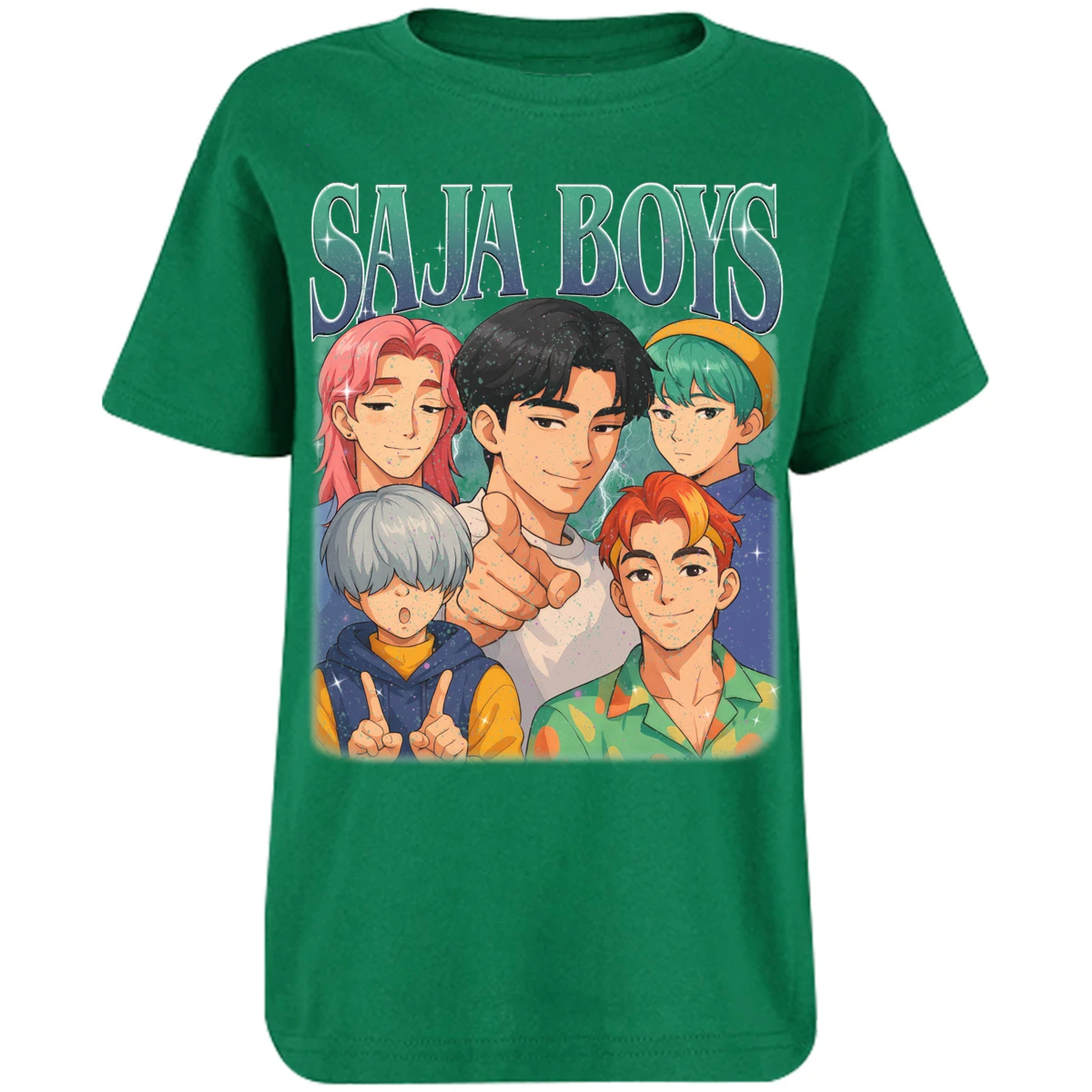 Playera Demon Hunters Saja Boys 014 para Niño 16