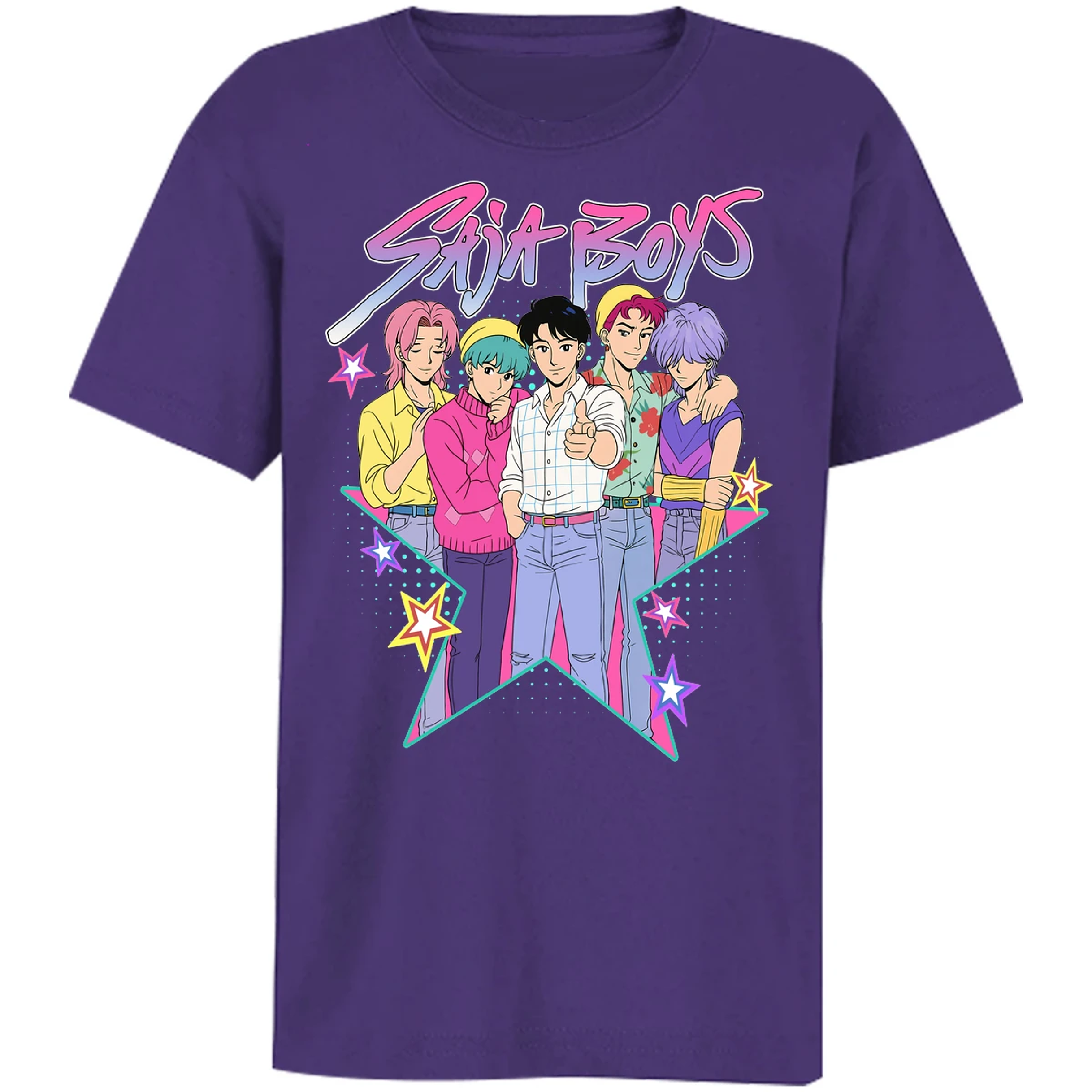 Playera Demon Hunters Saja Boys 016 para Niño 9