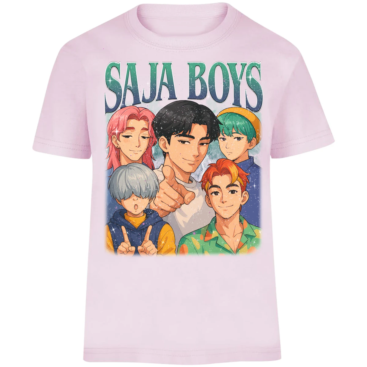Playera Demon Hunters Saja Boys 014 para Niño 18