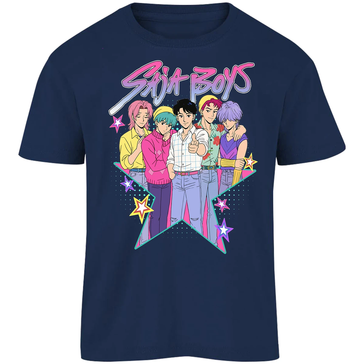 Playera Demon Hunters Saja Boys 016 para Niño 18