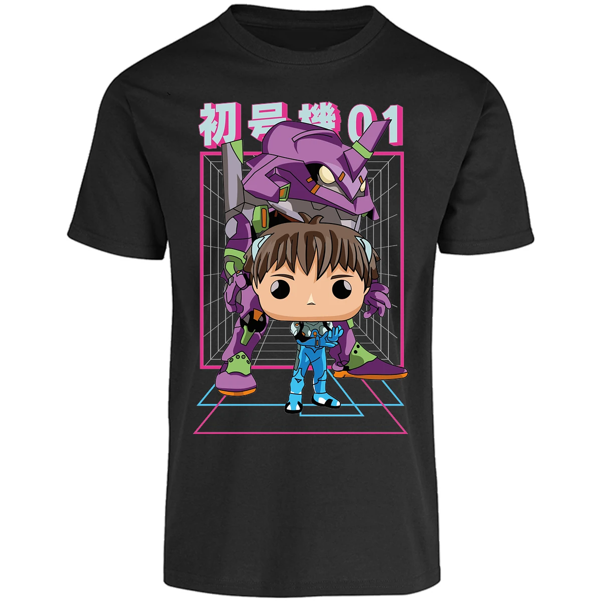 Playera Evangelion Evangelion Funko para Adulto 21
