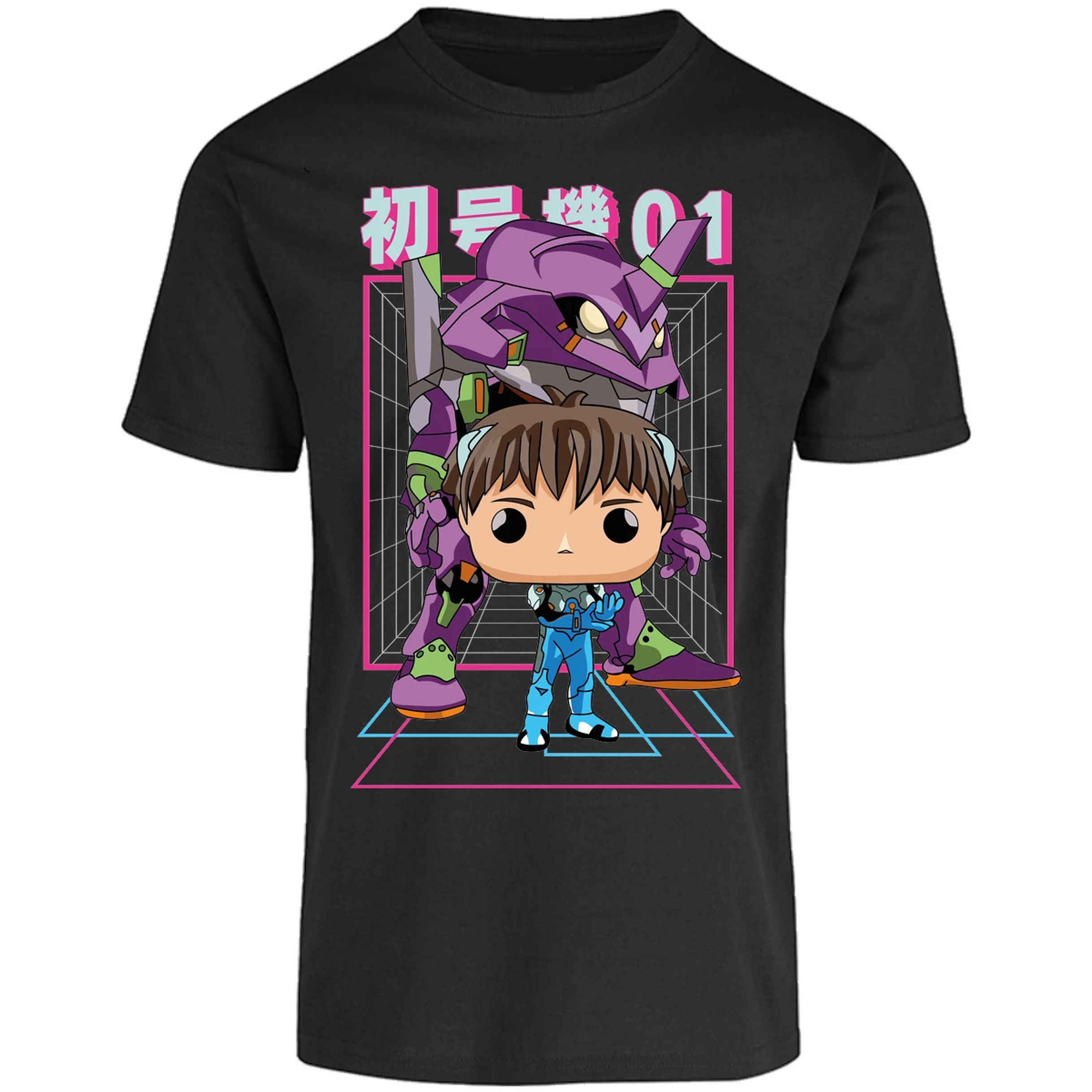 Playera Evangelion Evangelion Funko para Adulto 21