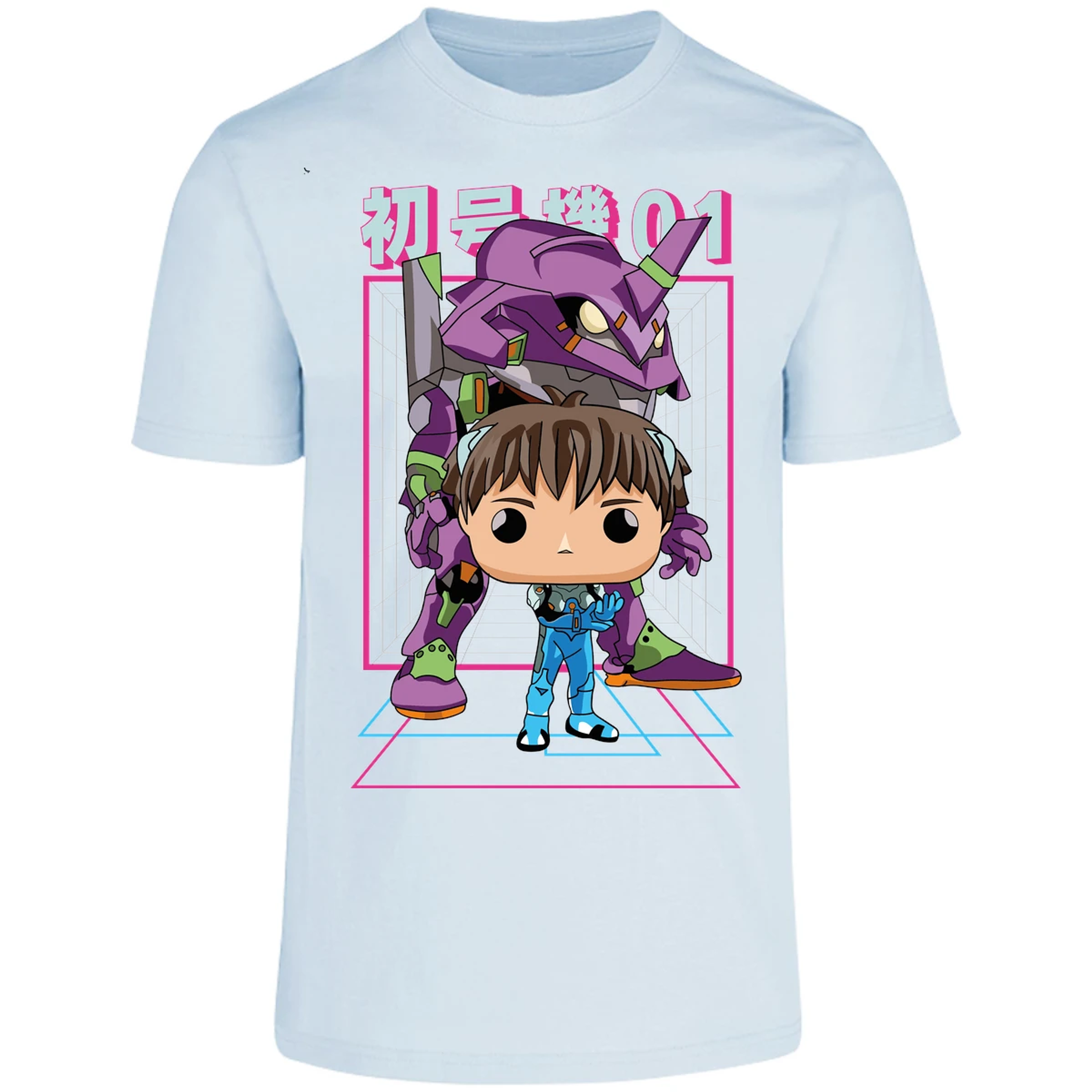 Playera Evangelion Evangelion Funko para Adulto 2