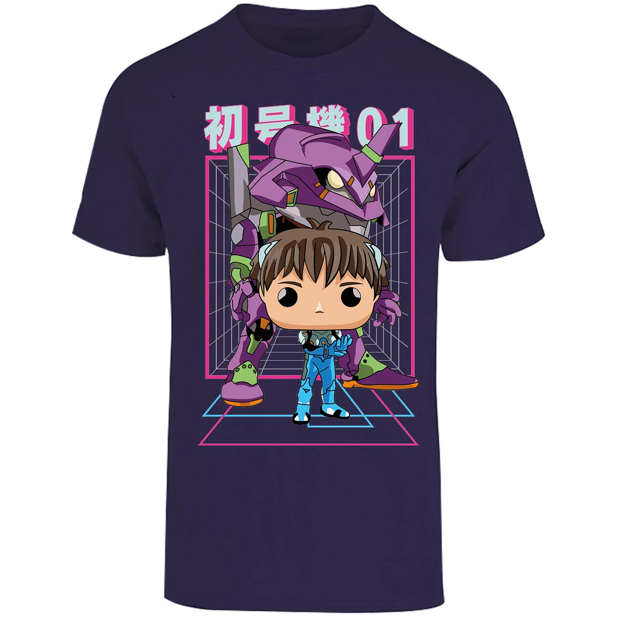 Playera Evangelion Evangelion Funko para Adulto 3