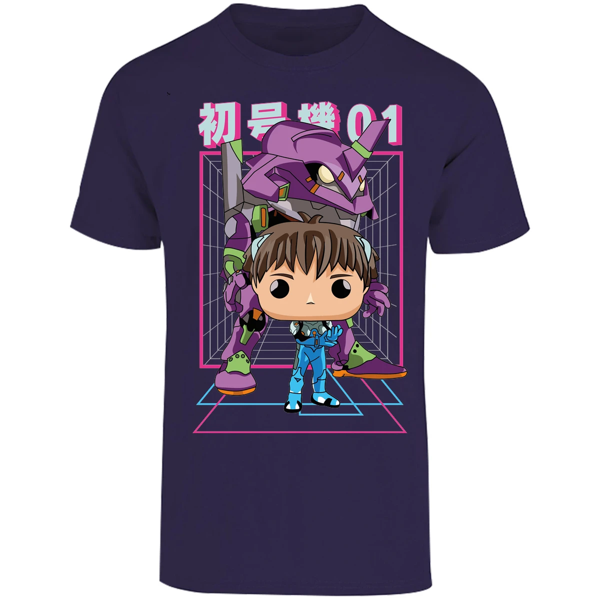 Playera Evangelion Evangelion Funko para Adulto 3