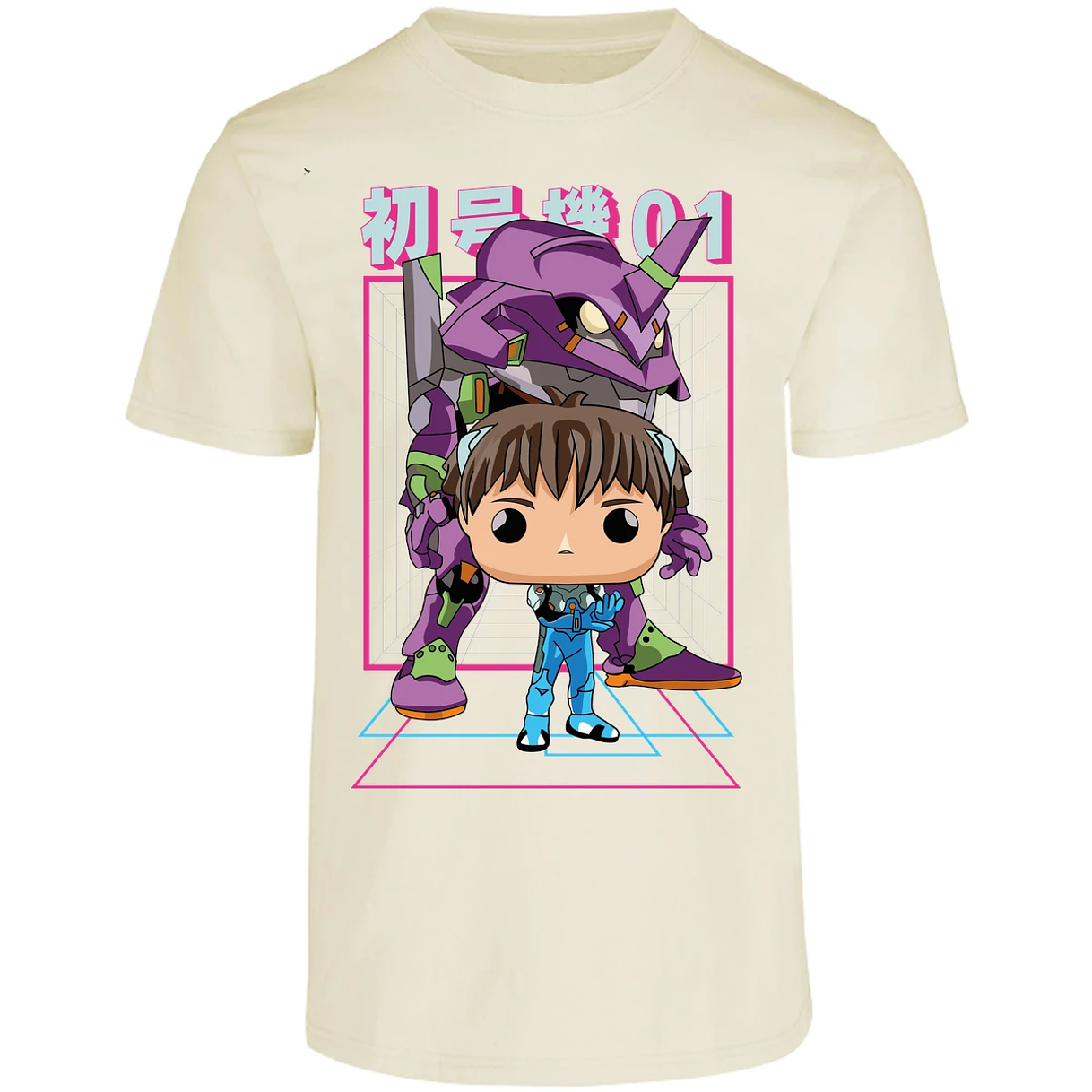 Playera Evangelion Evangelion Funko para Adulto 4
