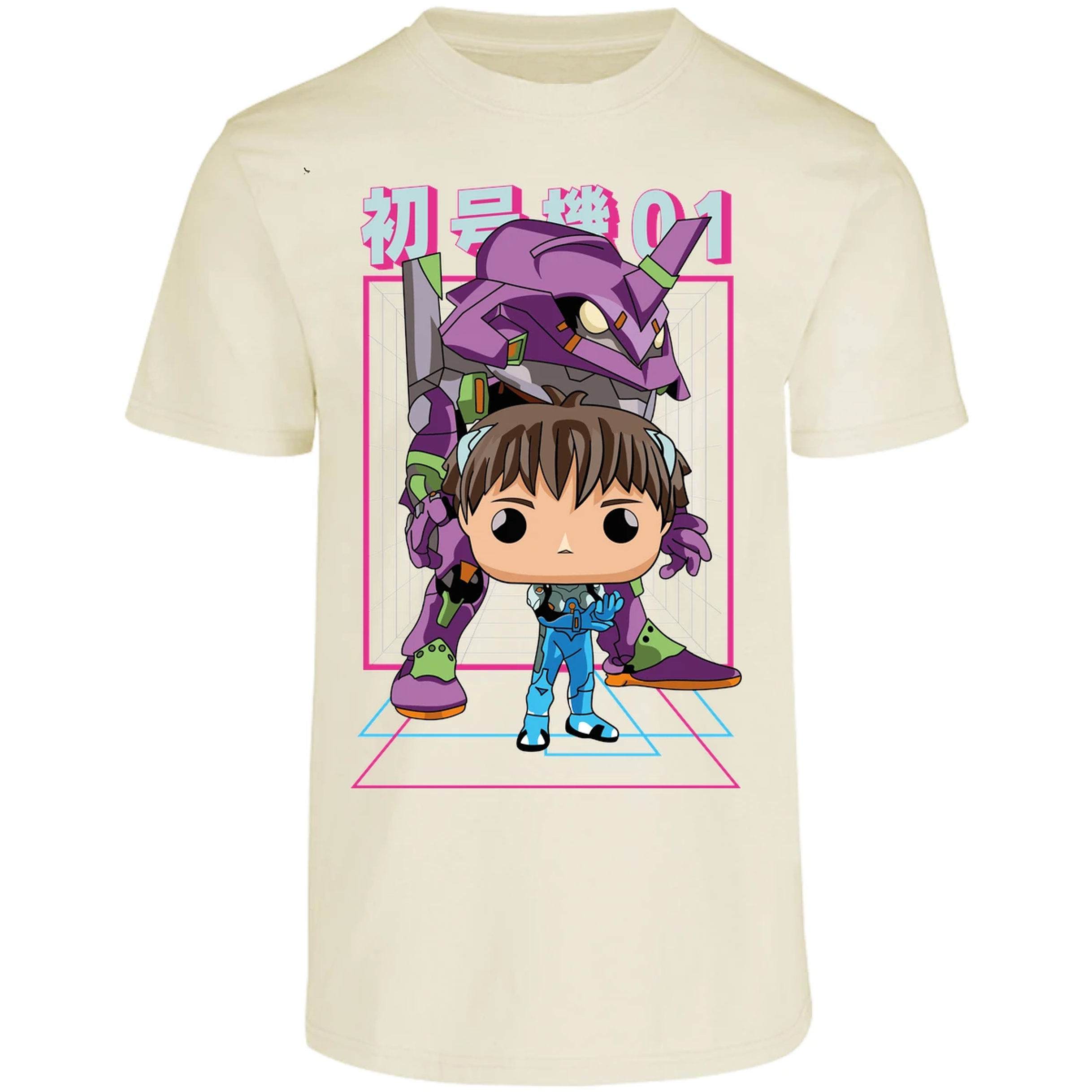 Playera Evangelion Evangelion Funko para Adulto 4