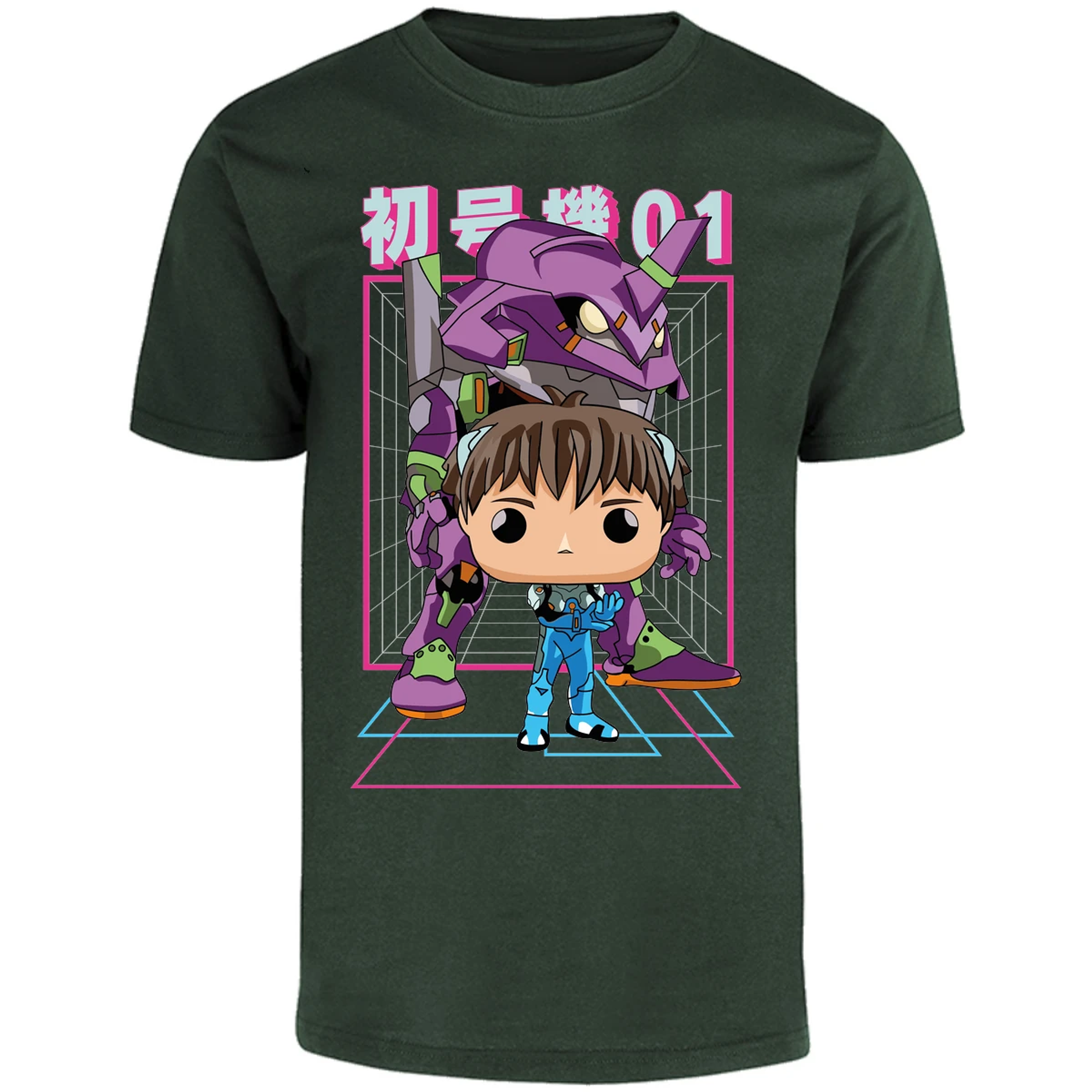 Playera Evangelion Evangelion Funko para Adulto 5
