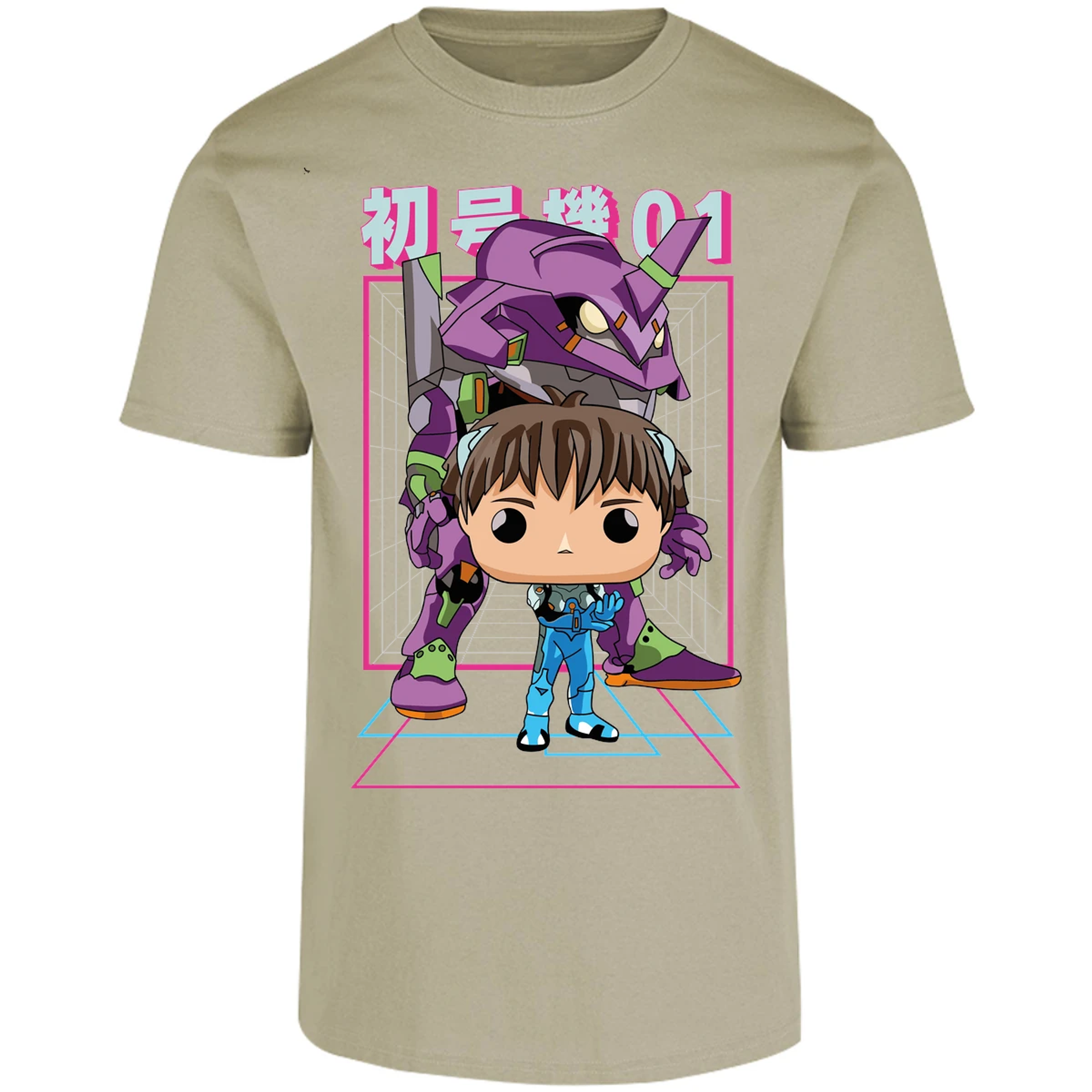 Playera Evangelion Evangelion Funko para Adulto 6