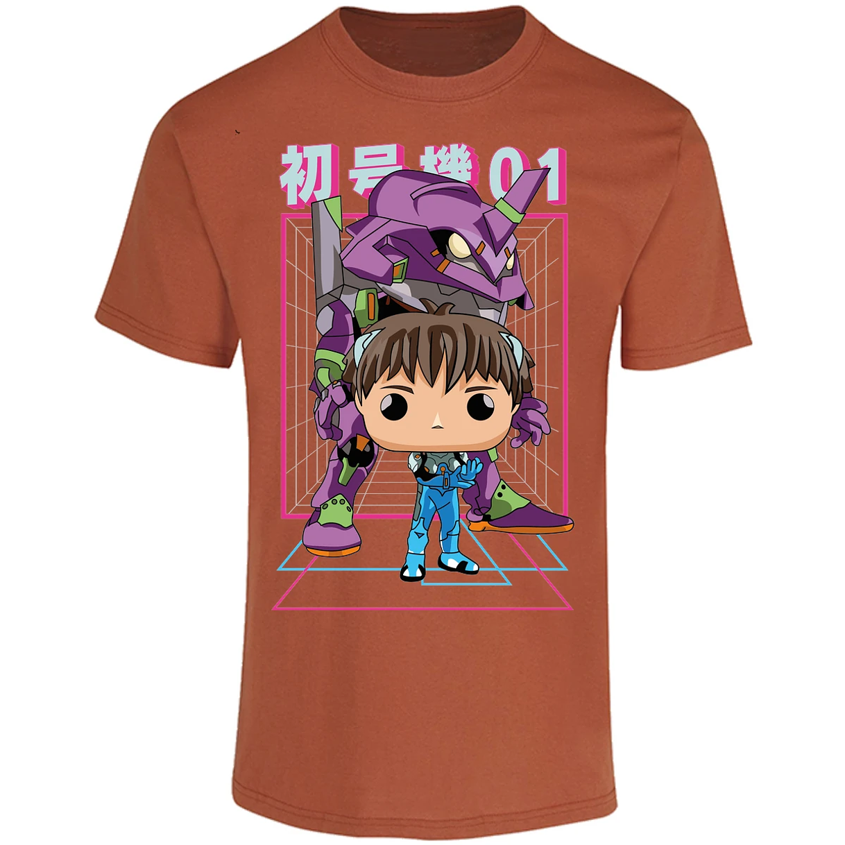Playera Evangelion Evangelion Funko para Adulto 7