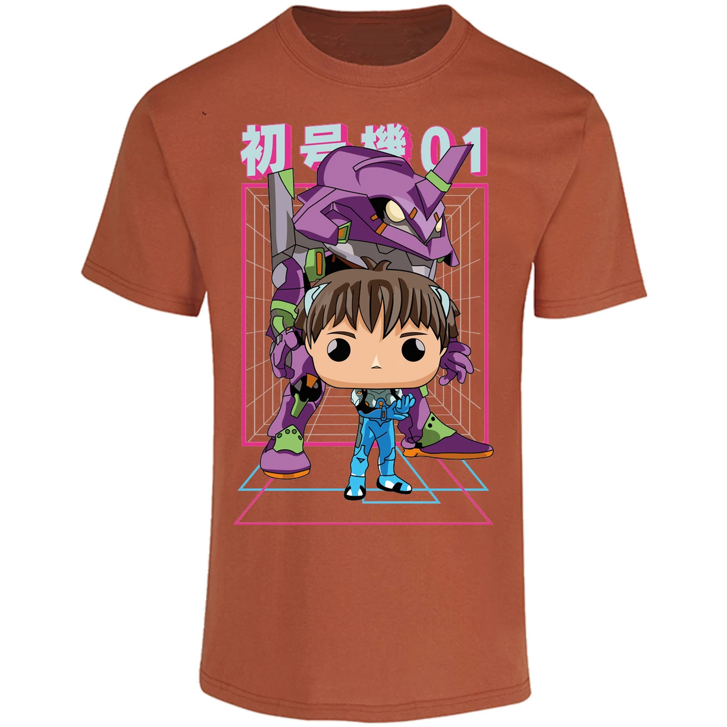Playera Evangelion Evangelion Funko para Adulto 7