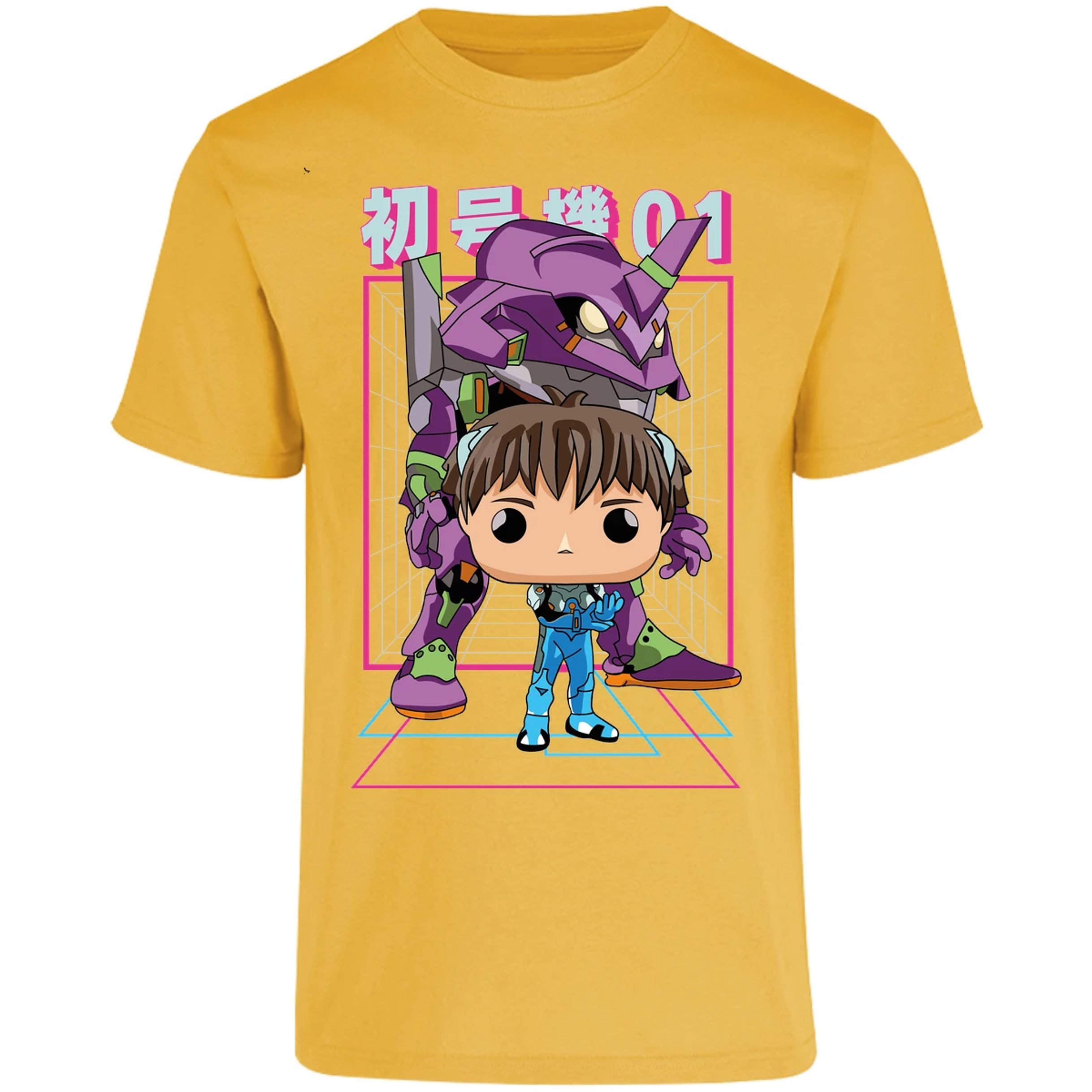 Playera Evangelion Evangelion Funko para Adulto 8