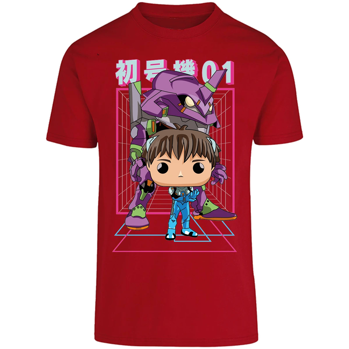 Playera Evangelion Evangelion Funko para Adulto 10