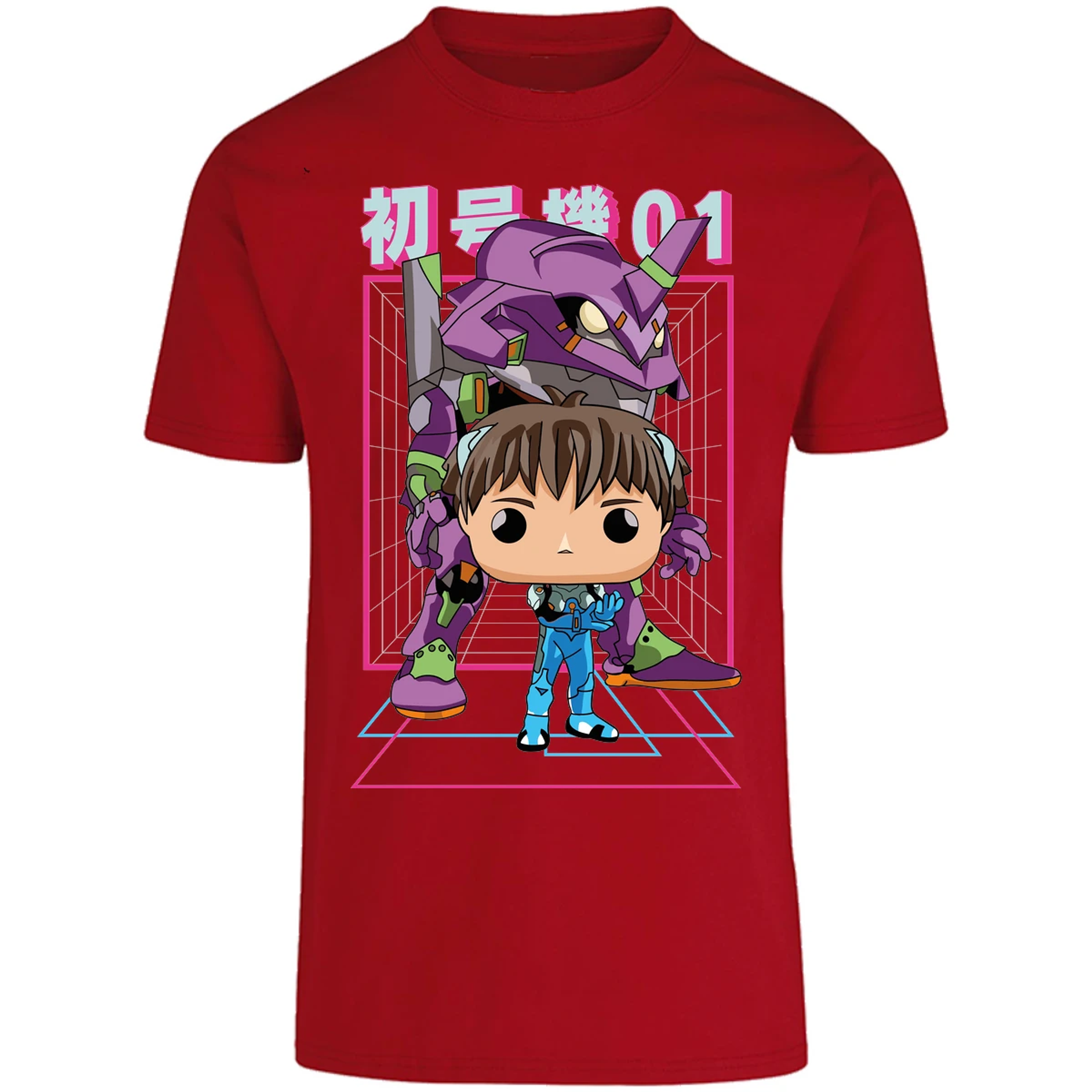 Playera Evangelion Evangelion Funko para Adulto 10