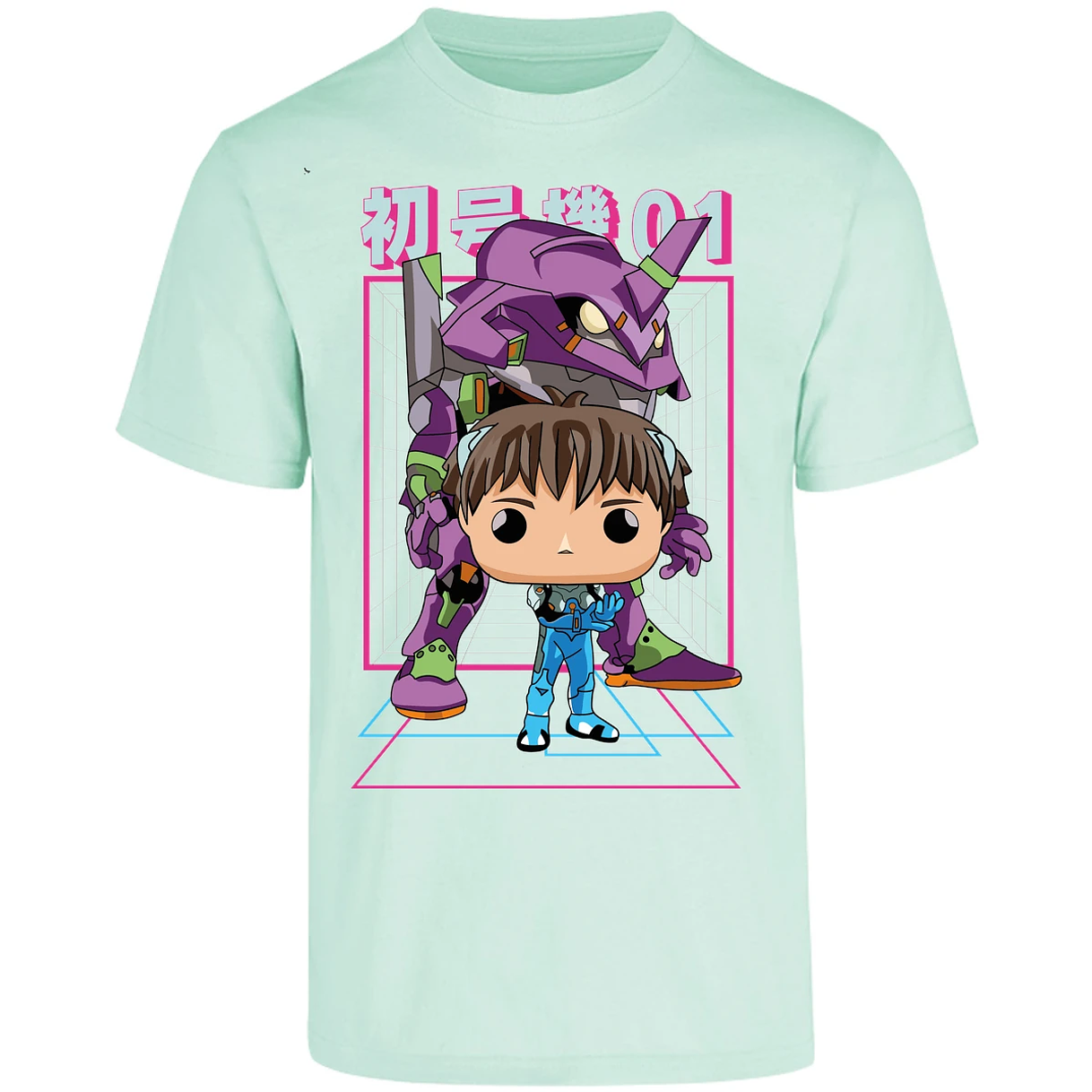 Playera Evangelion Evangelion Funko para Adulto 11