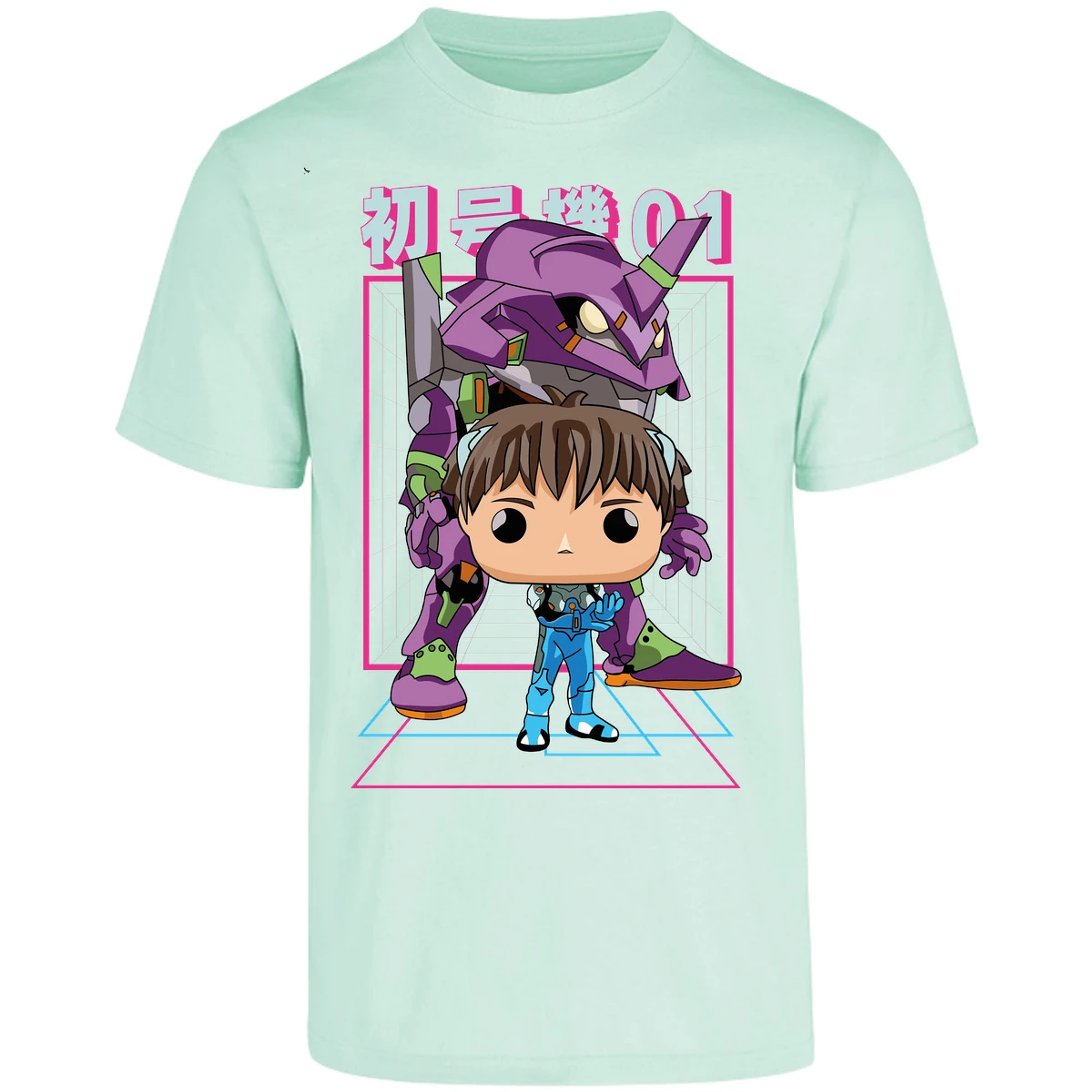 Playera Evangelion Evangelion Funko para Adulto 11