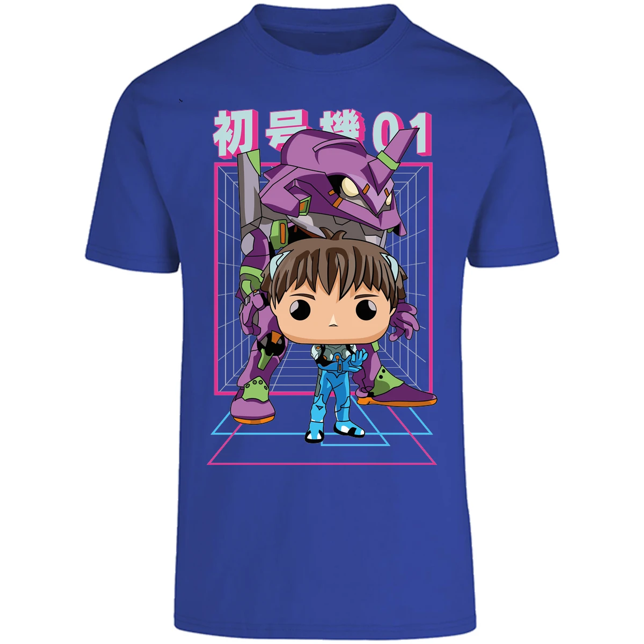 Playera Evangelion Evangelion Funko para Adulto 12