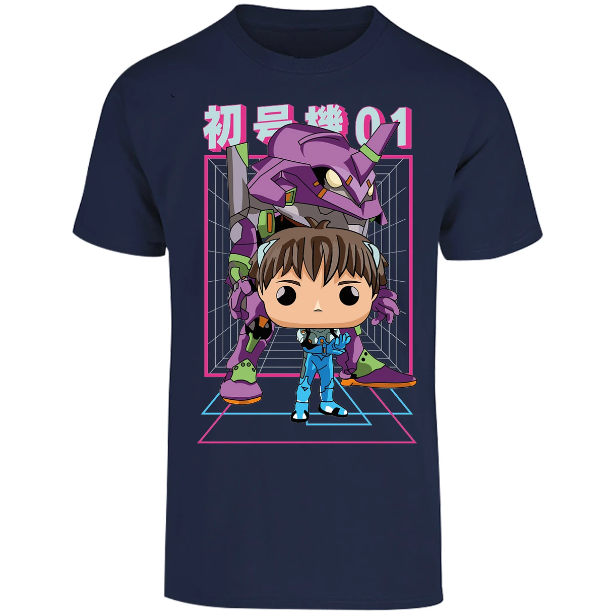 Playera Evangelion Evangelion Funko para Adulto 13