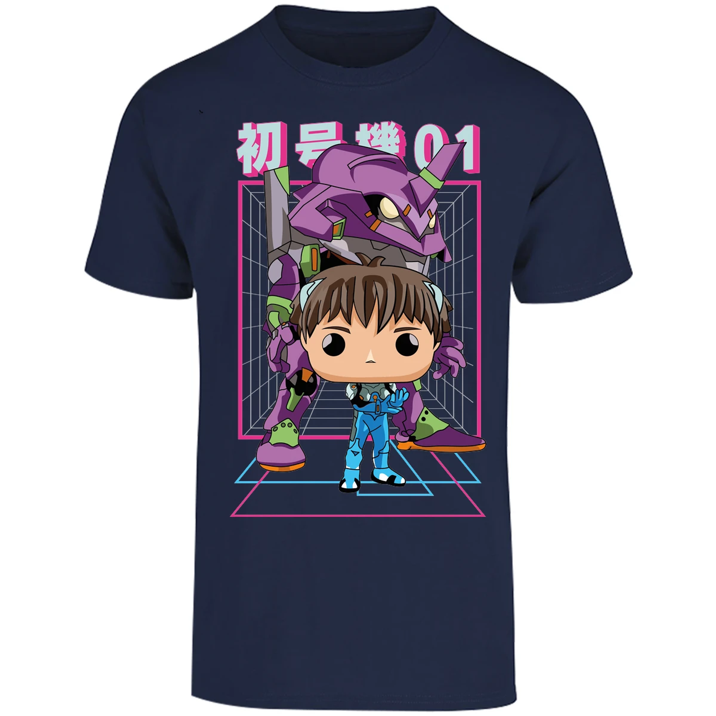 Playera Evangelion Evangelion Funko para Adulto 13