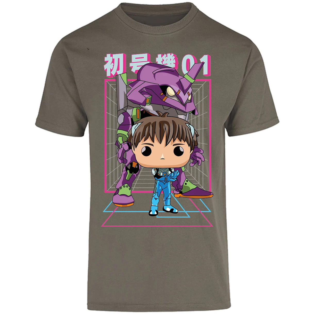 Playera Evangelion Evangelion Funko para Adulto 15