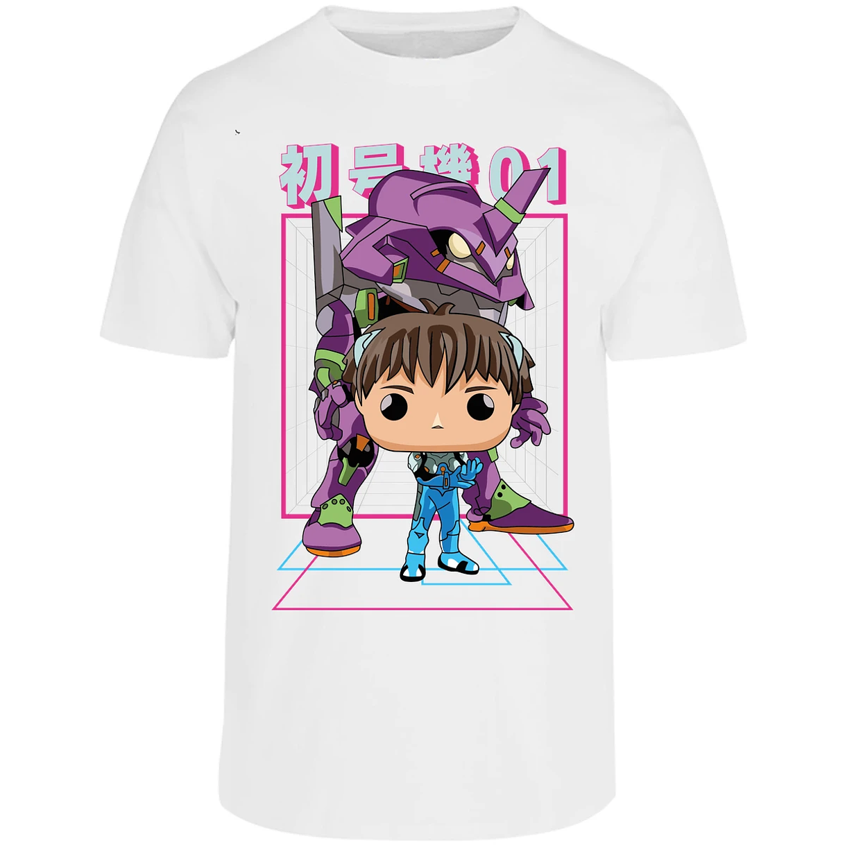 Playera Evangelion Evangelion Funko para Adulto 16