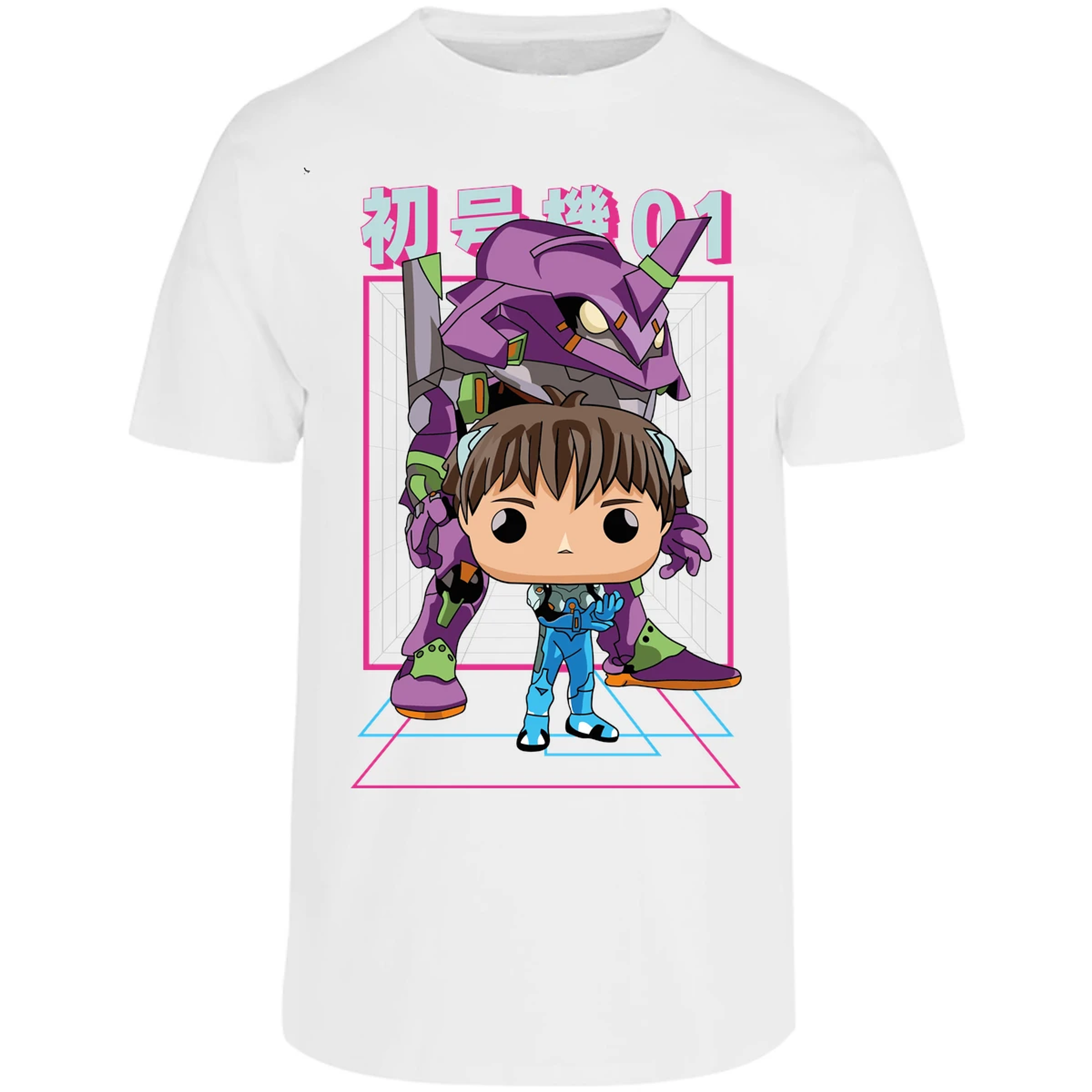 Playera Evangelion Evangelion Funko para Adulto 16