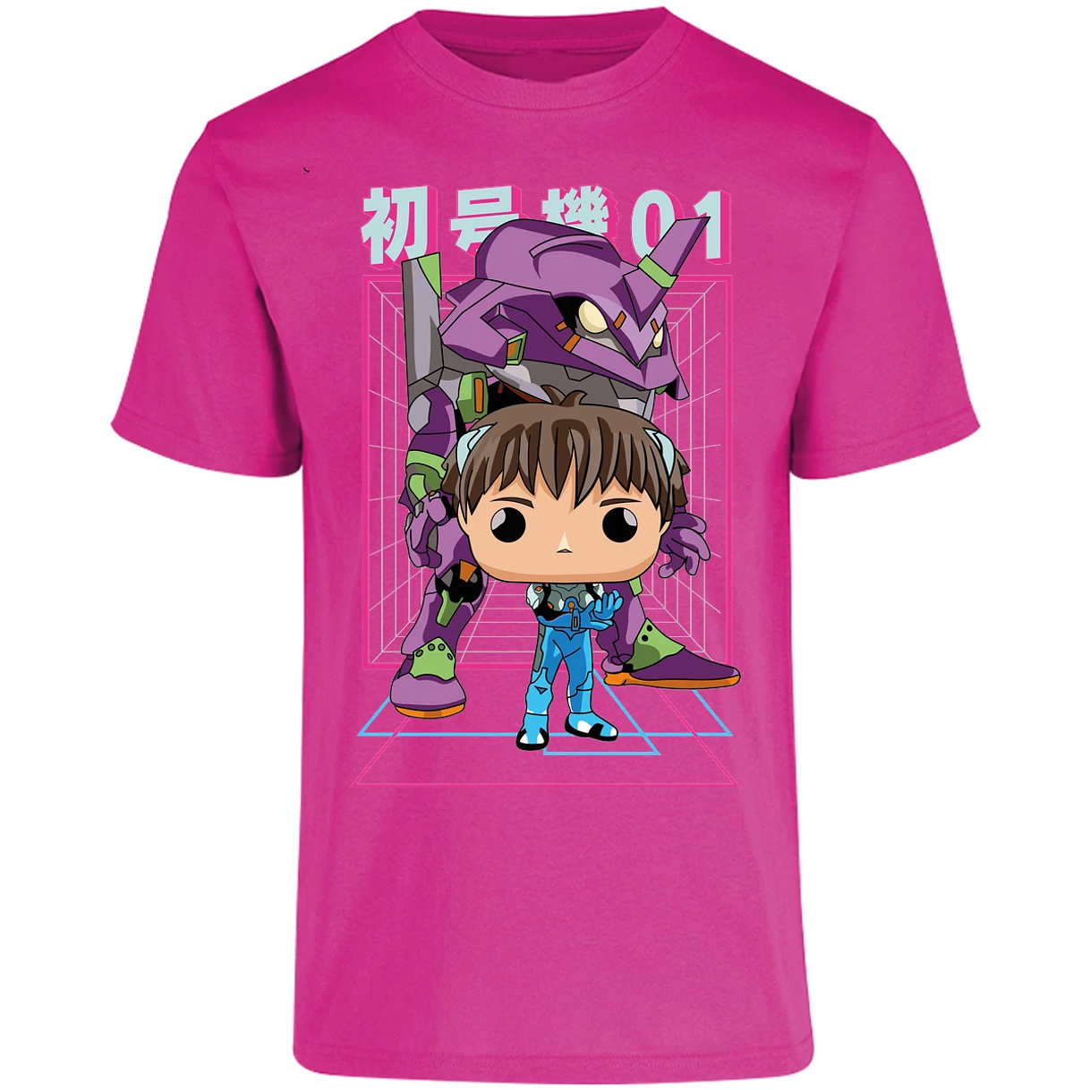 Playera Evangelion Evangelion Funko para Adulto 17