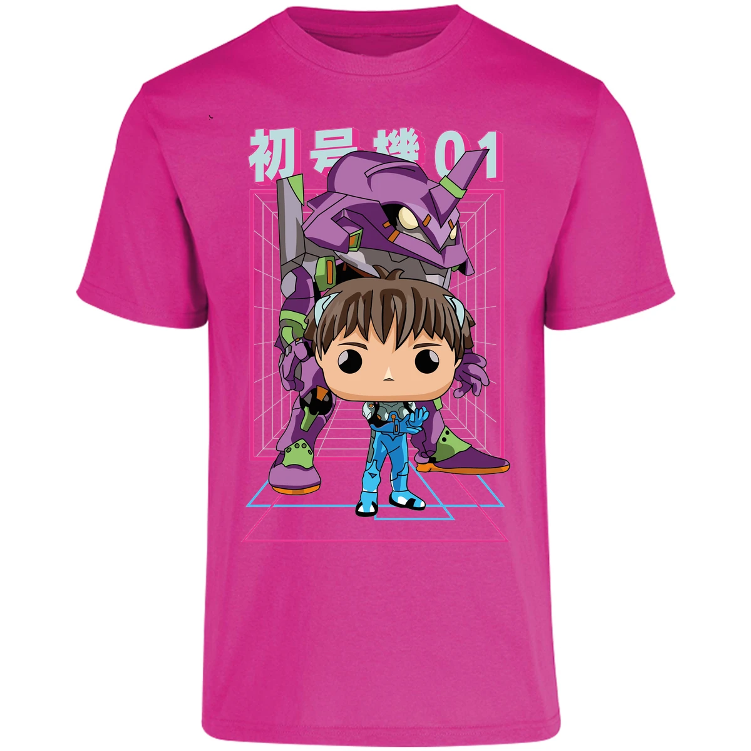 Playera Evangelion Evangelion Funko para Adulto 17