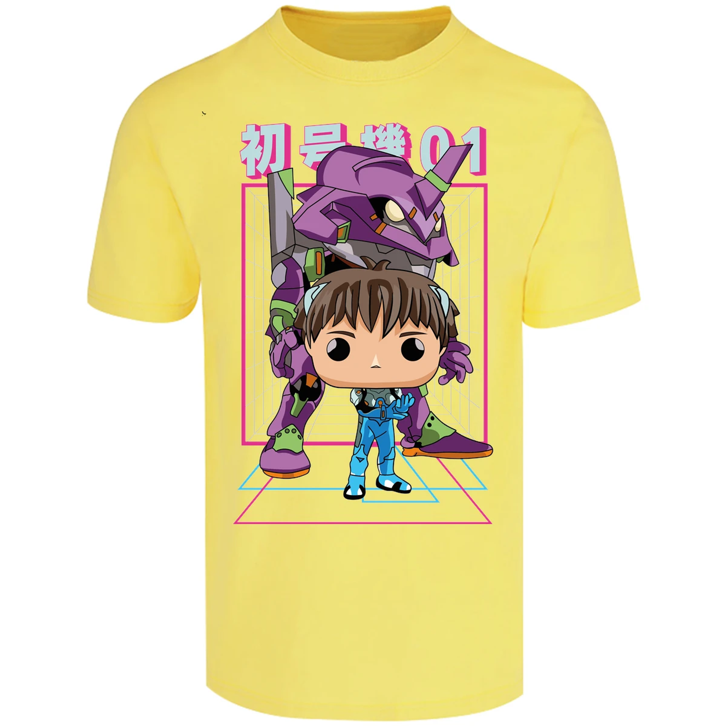 Playera Evangelion Evangelion Funko para Adulto 18