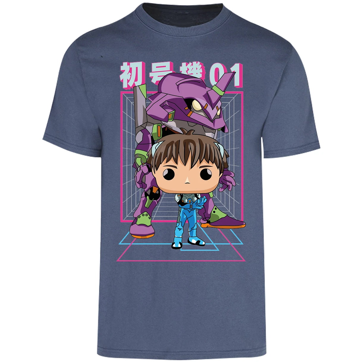 Playera Evangelion Evangelion Funko para Adulto 20