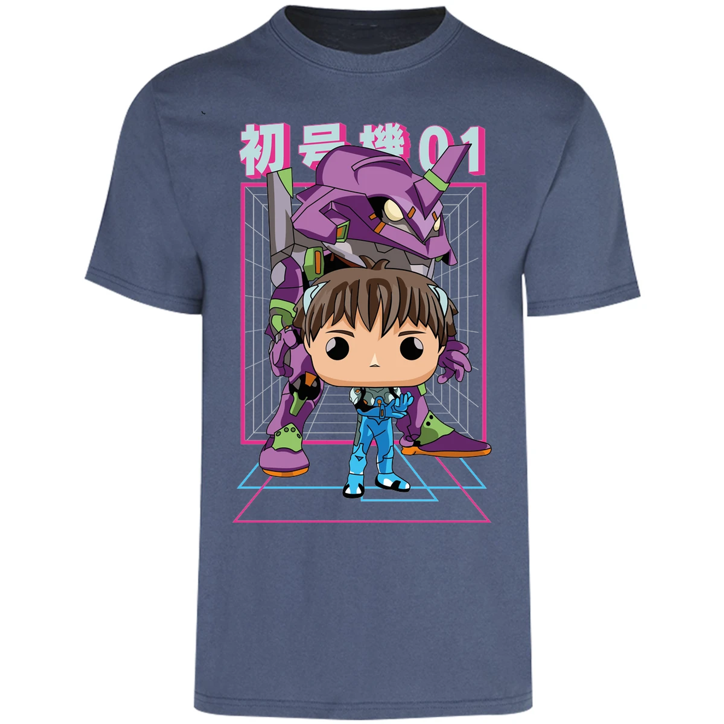 Playera Evangelion Evangelion Funko para Adulto 20