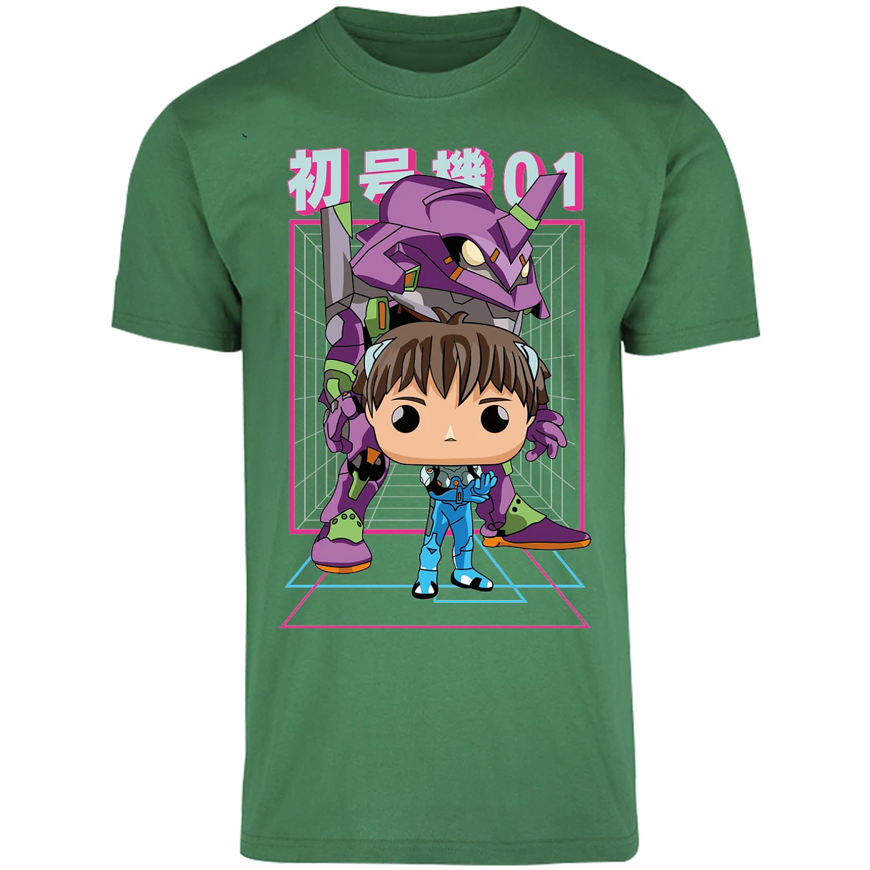 Playera Evangelion Evangelion Funko para Adulto 22