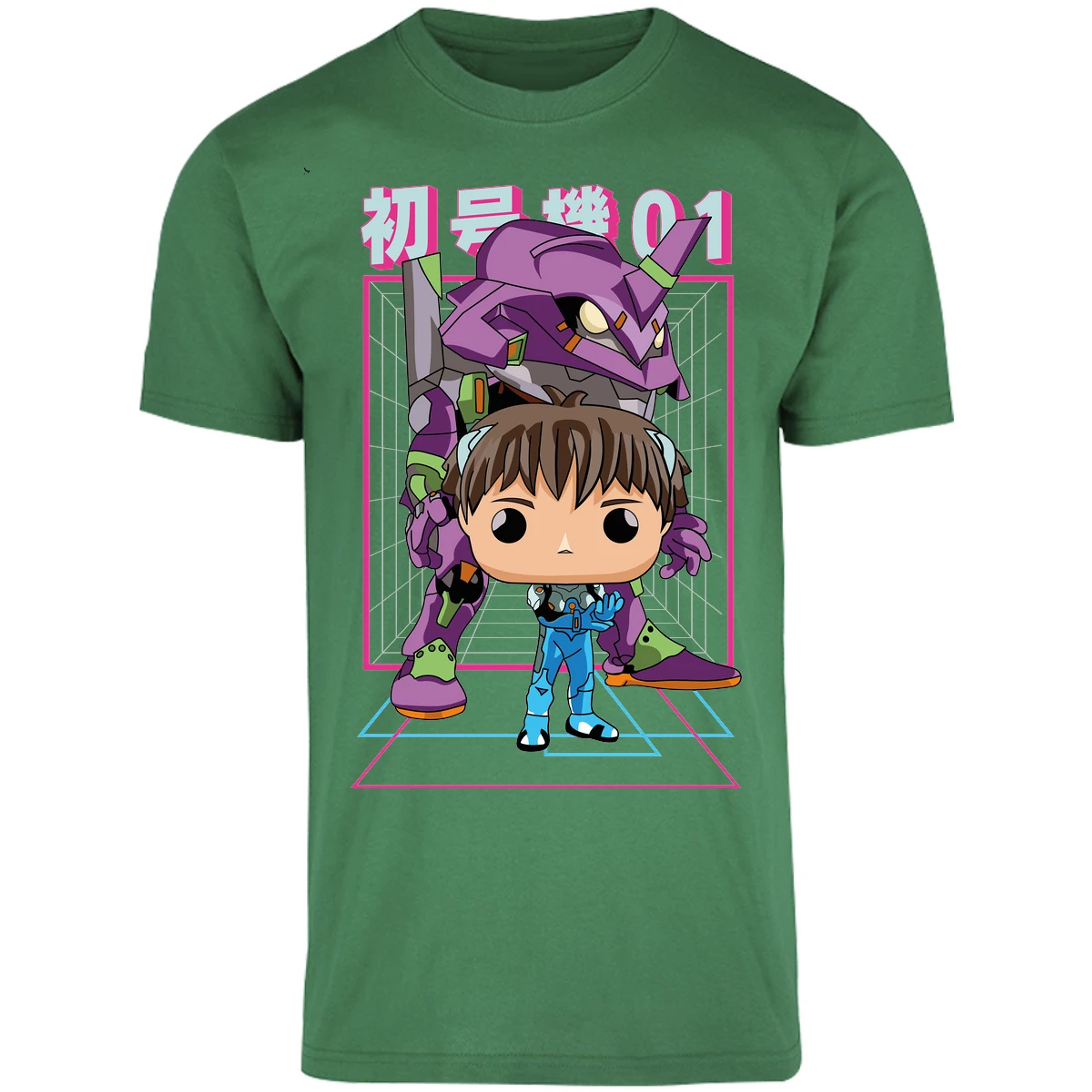 Playera Evangelion Evangelion Funko para Adulto 22