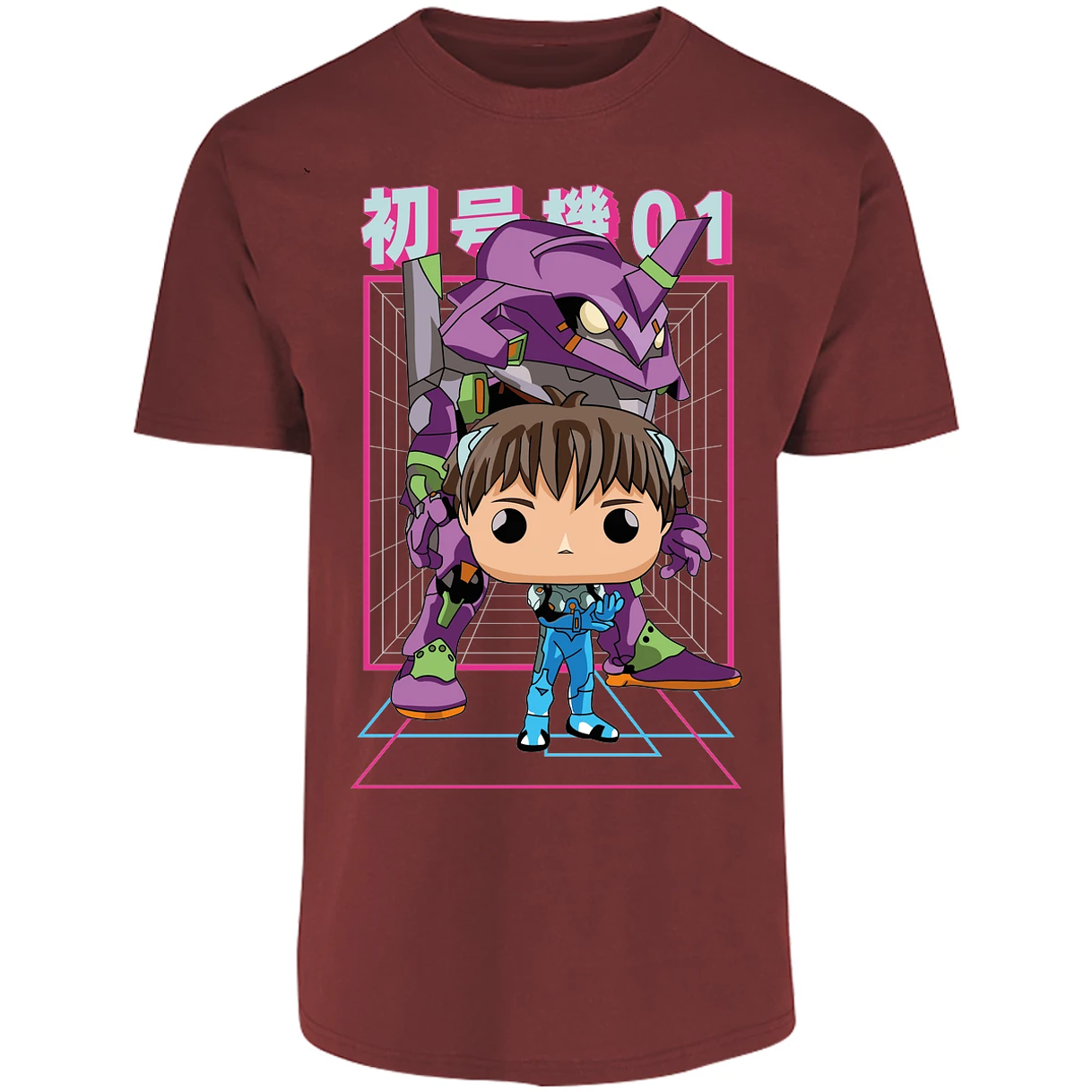 Playera Evangelion Evangelion Funko para Adulto 23