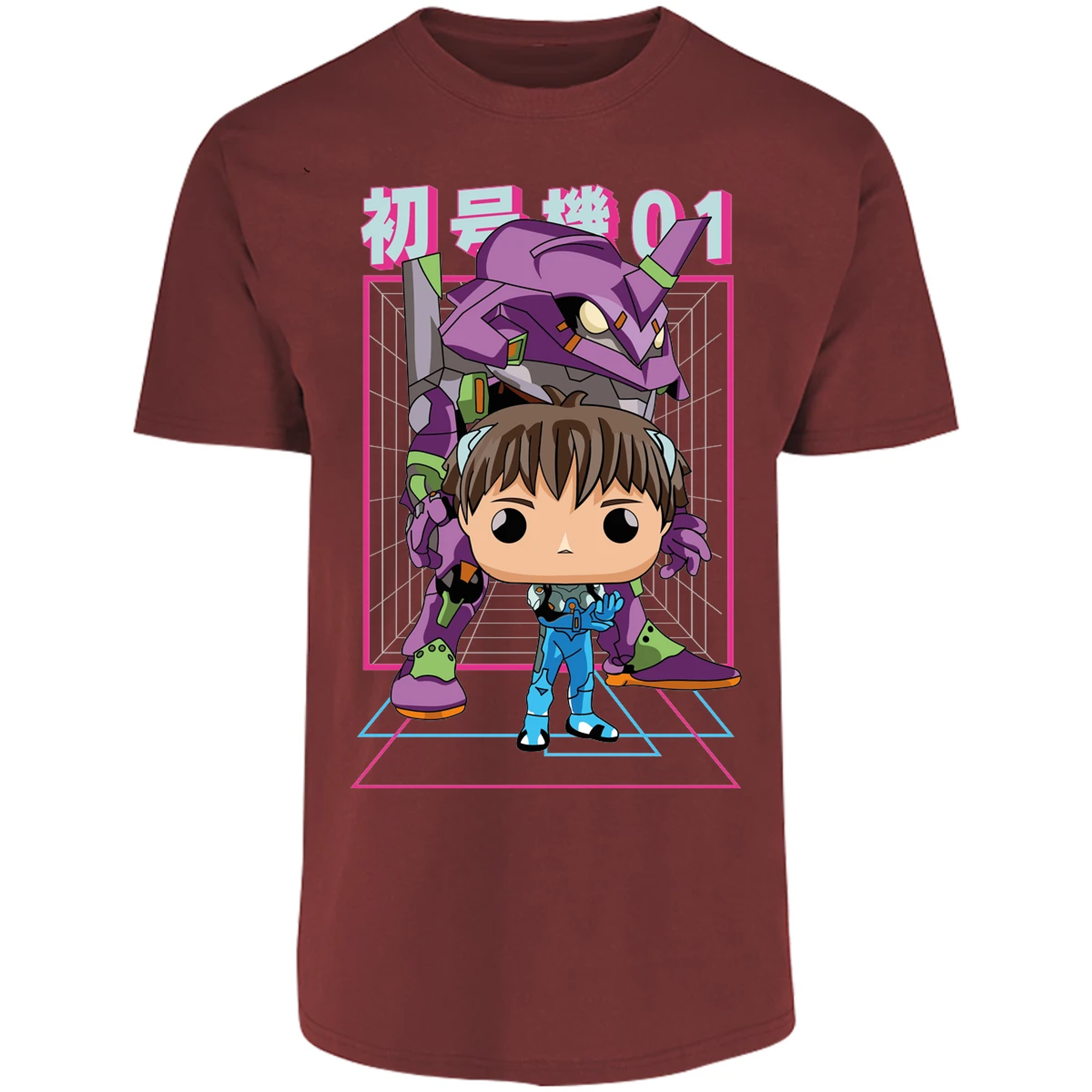 Playera Evangelion Evangelion Funko para Adulto 23