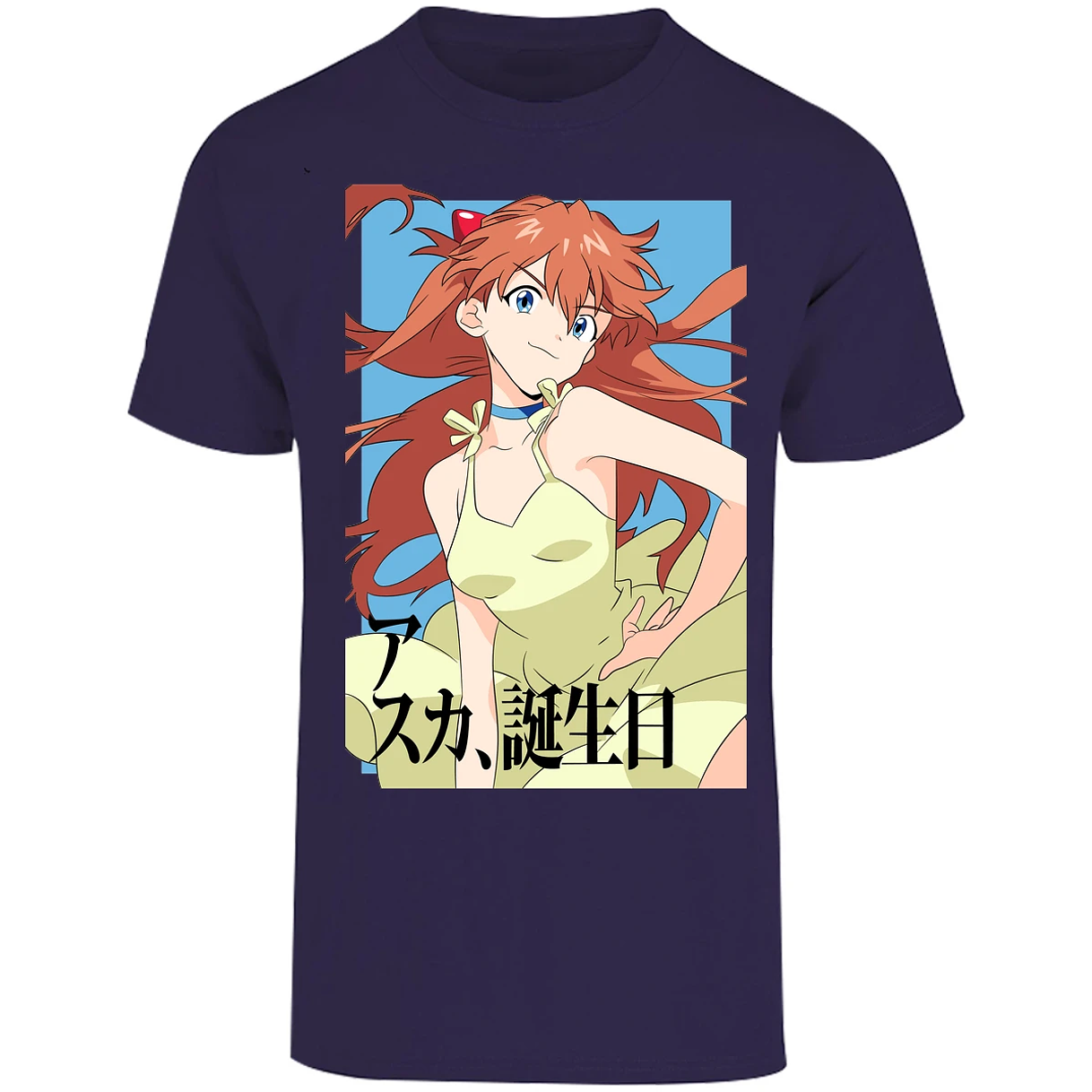 Playera Evangelion Asuka Anime para Adulto 2