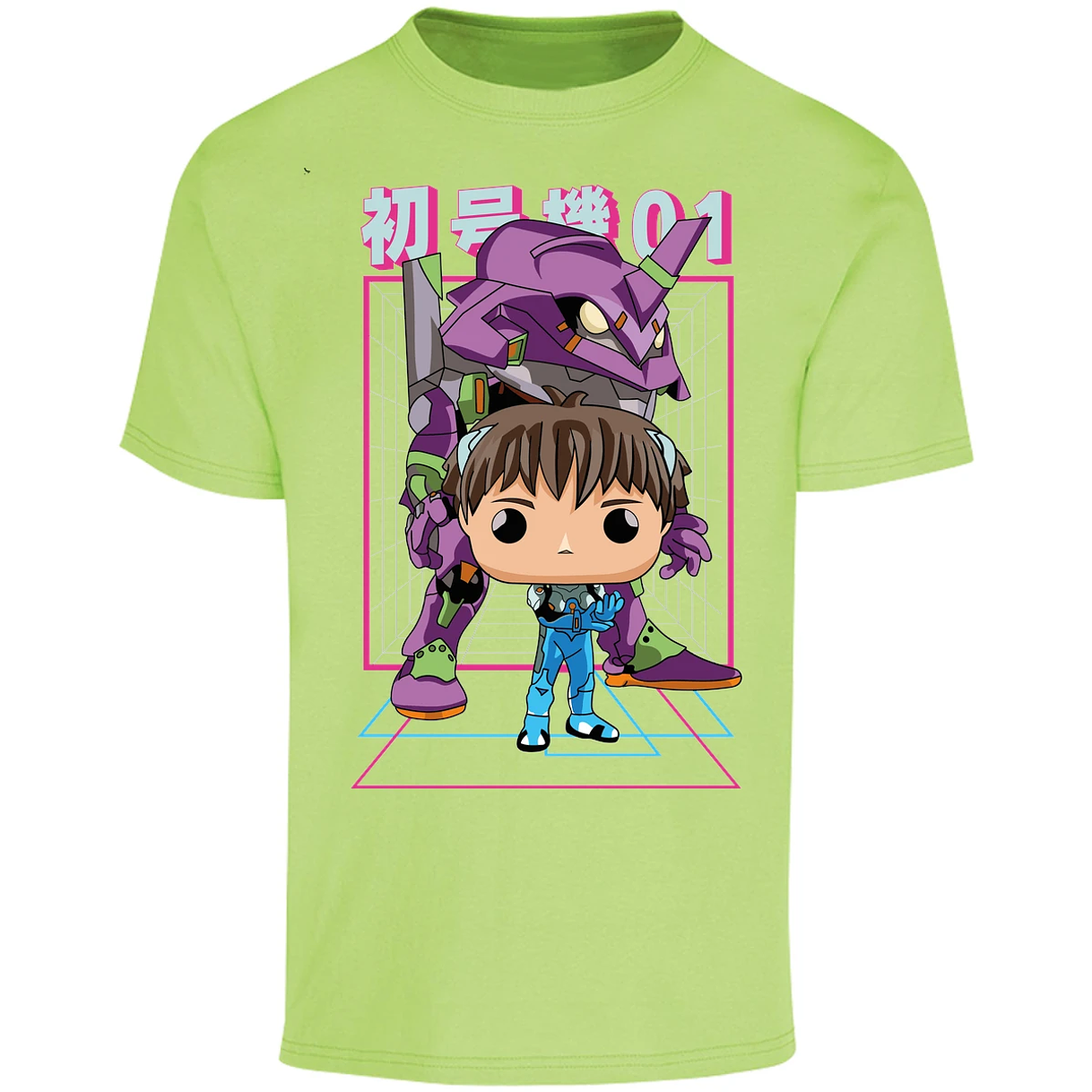Playera Evangelion Evangelion Funko para Adulto 24