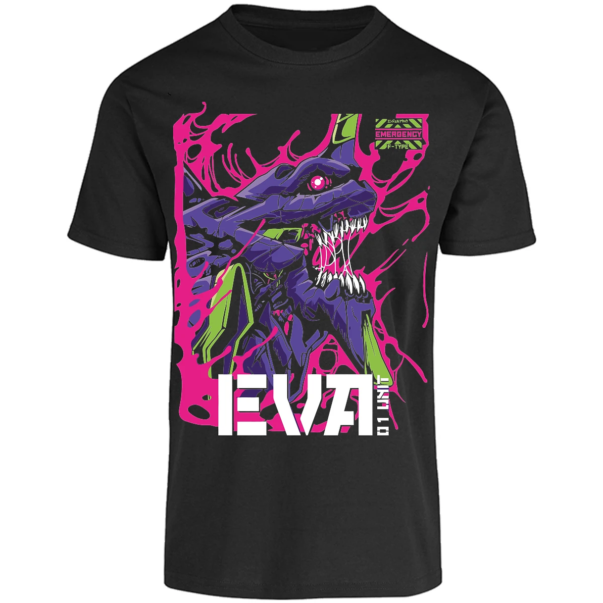 Playera Evangelion Eva1 para Adulto 8