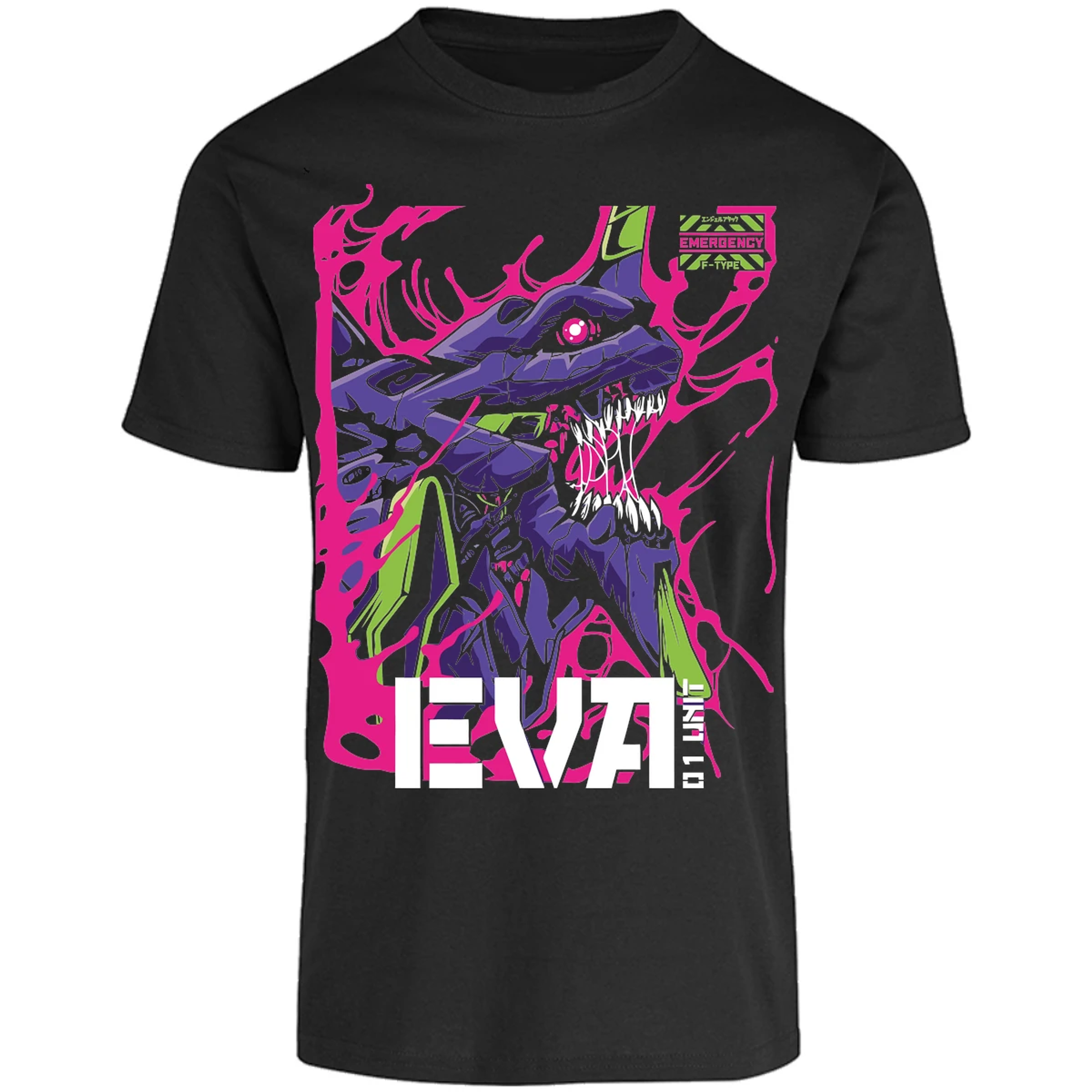Playera Evangelion Eva1 para Adulto 8