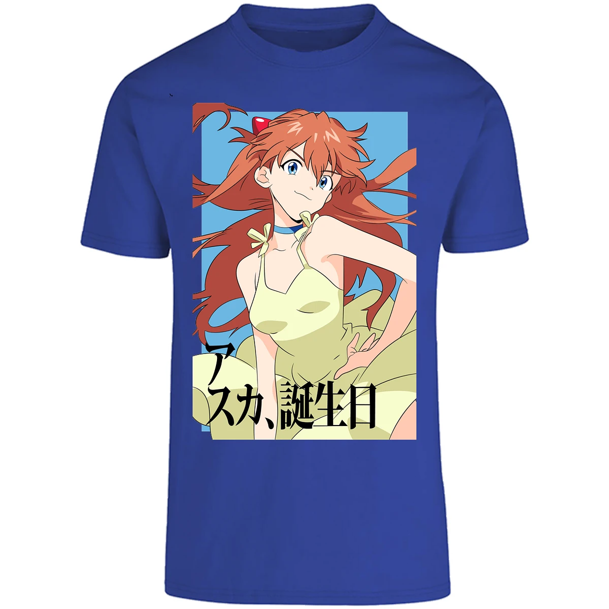 Playera Evangelion Asuka Anime para Adulto 3