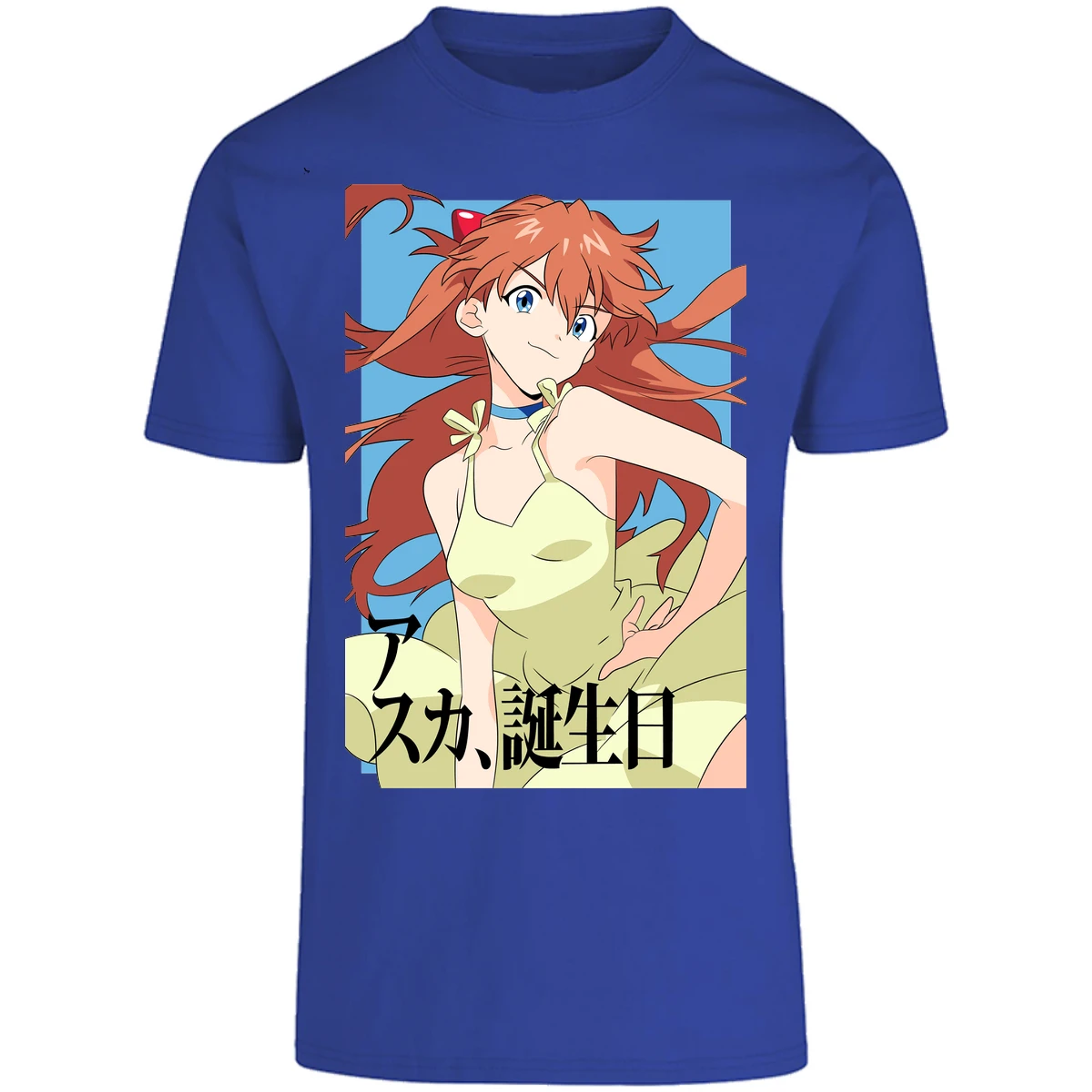 Playera Evangelion Asuka Anime para Adulto 3