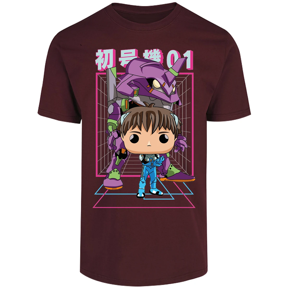 Playera Evangelion Evangelion Funko para Adulto 25