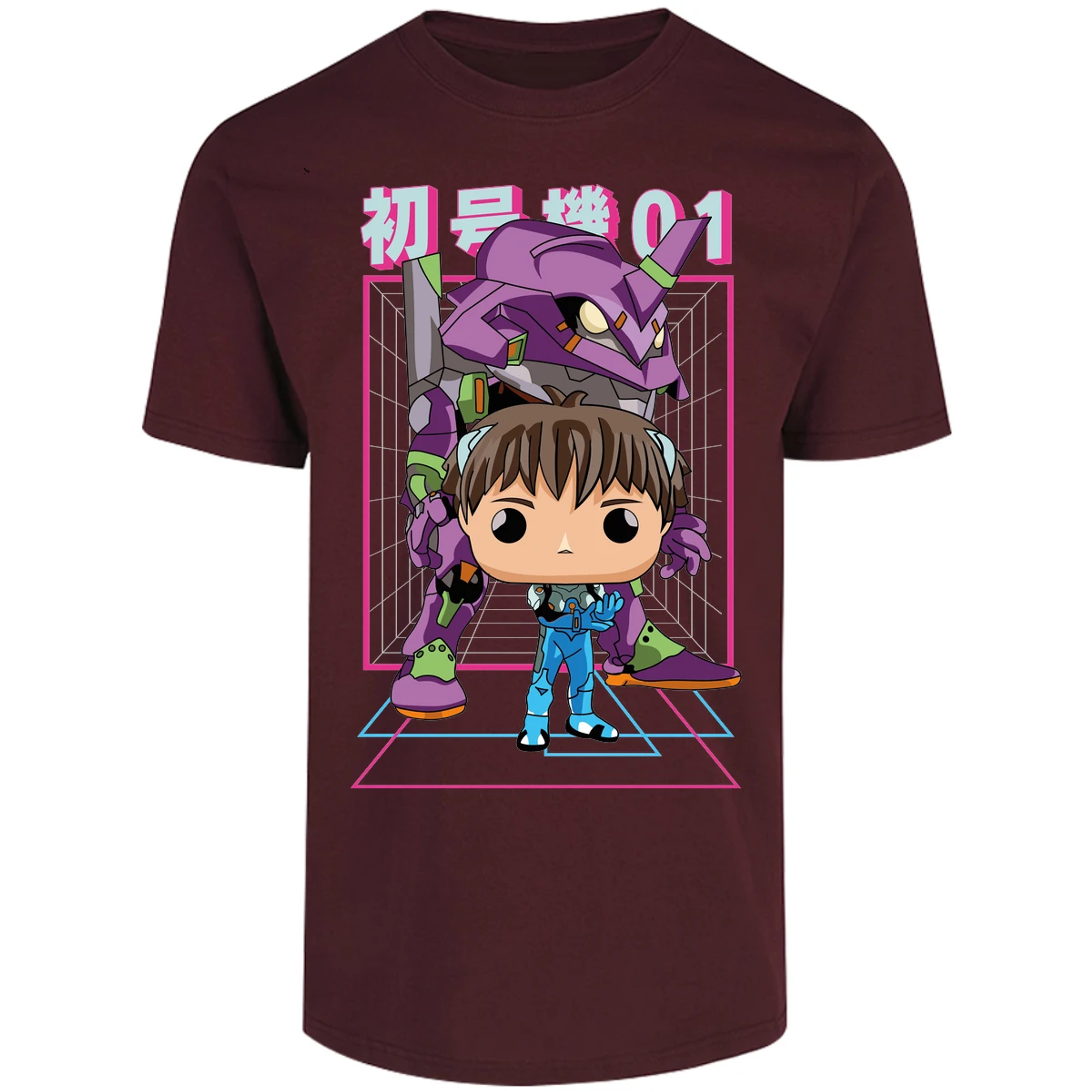 Playera Evangelion Evangelion Funko para Adulto 25