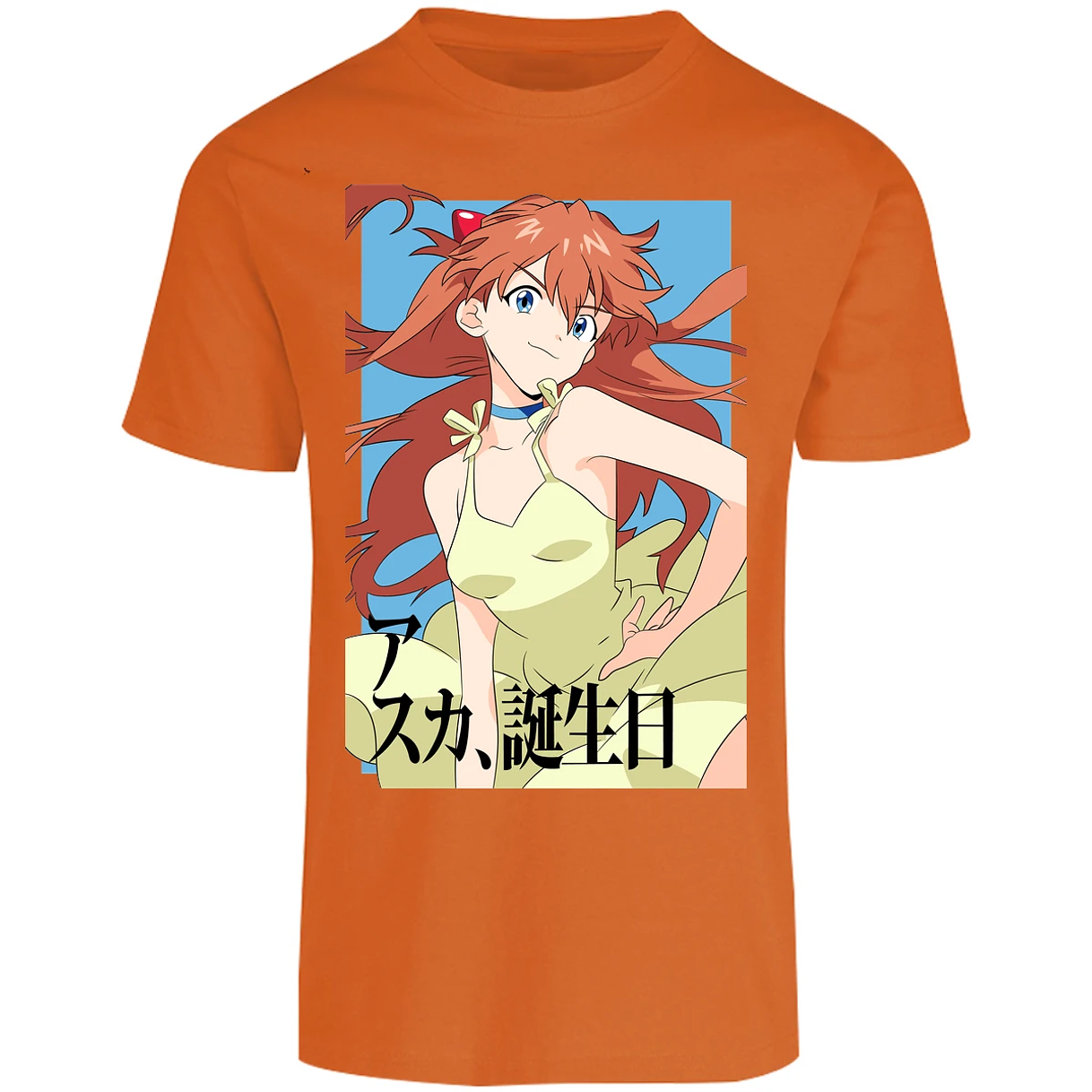 Playera Evangelion Asuka Anime para Adulto 5