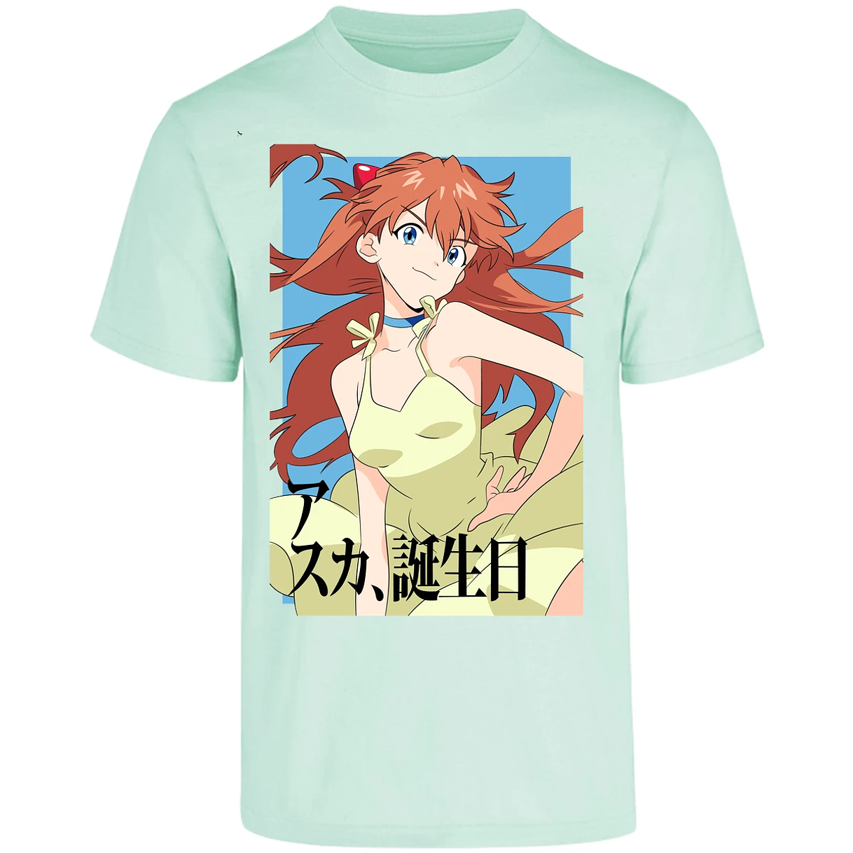 Playera Evangelion Asuka Anime para Adulto 7